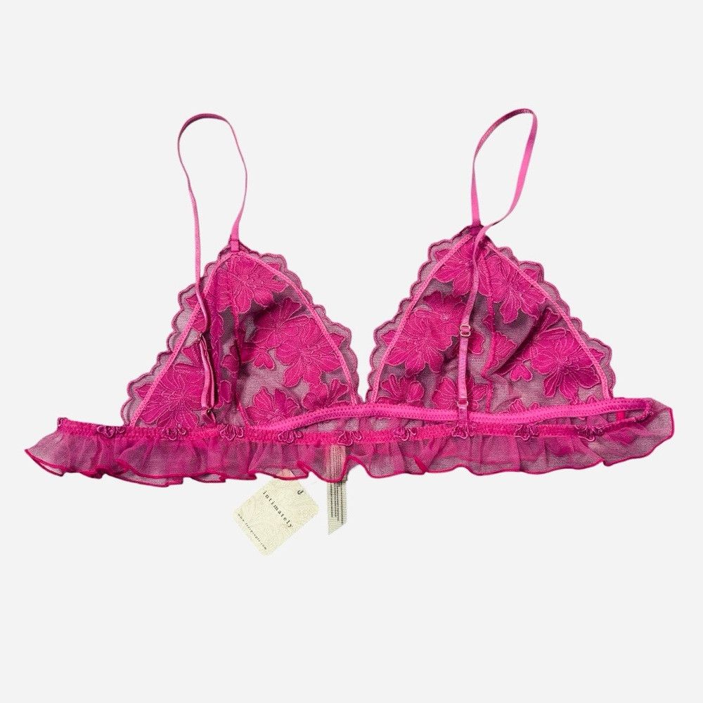 Free People NWT New Free People Hotel Chantelle Triangle Bralette In Da Size ONE SIZE - 5 Thumbnail
