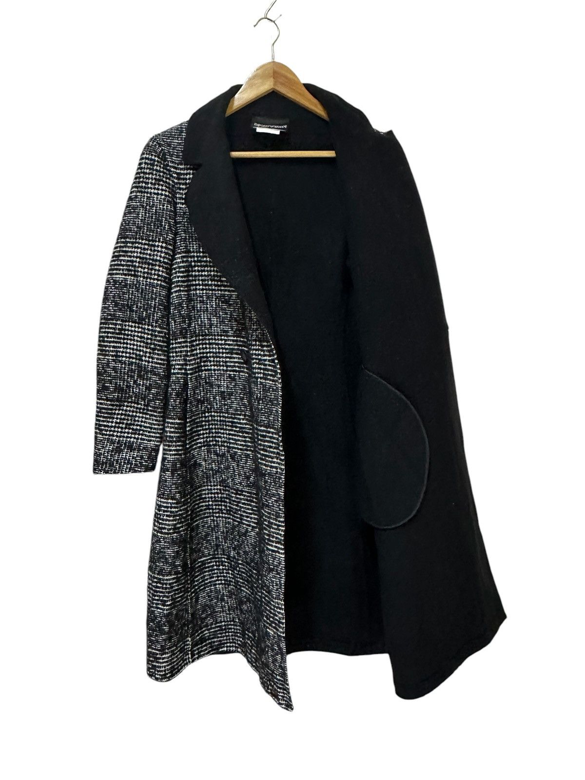 Emporio Armani Emporio armani woman tweed long jacket Size M / US 6-8 / IT 42-44 - 7 Thumbnail