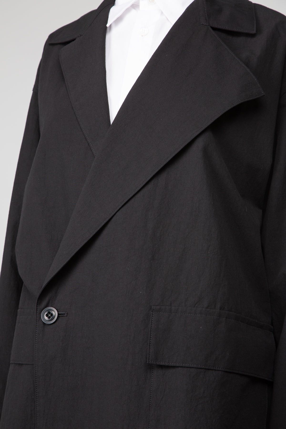 Yohji Yamamoto $1350 NWT Yohji Yamamoto Y's O-Flap Duster Coat Size US S / EU 44-46 / 1 - 5 Thumbnail