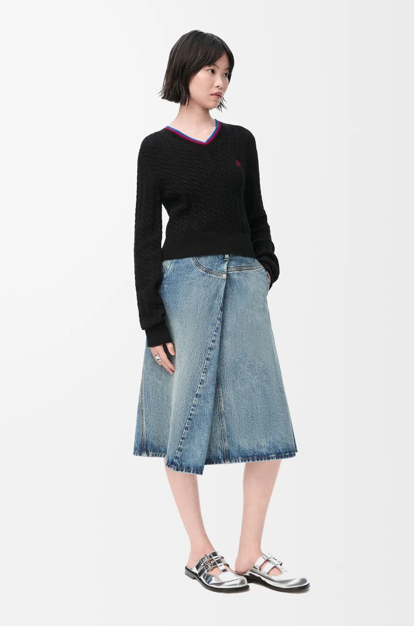o1loc1c0525 Sweaters in Black