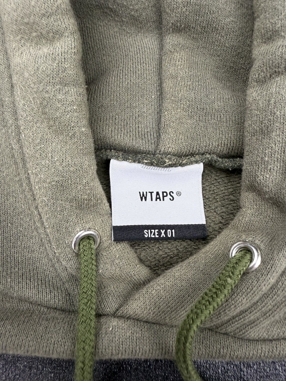 Wtaps AW2019 WTAPS “Side Effect” Olive Hoodie Size US S / EU 44-46 / 1 - 7 Thumbnail