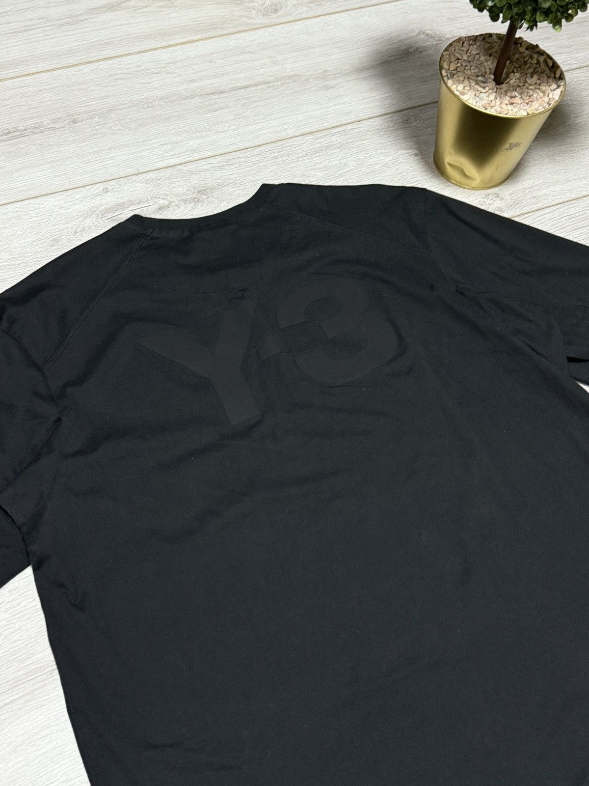 Y-3 Y-3 Yohji Yamamoto adidas big logo shirt Size US M / EU 48-50 / 2 - 4 Thumbnail
