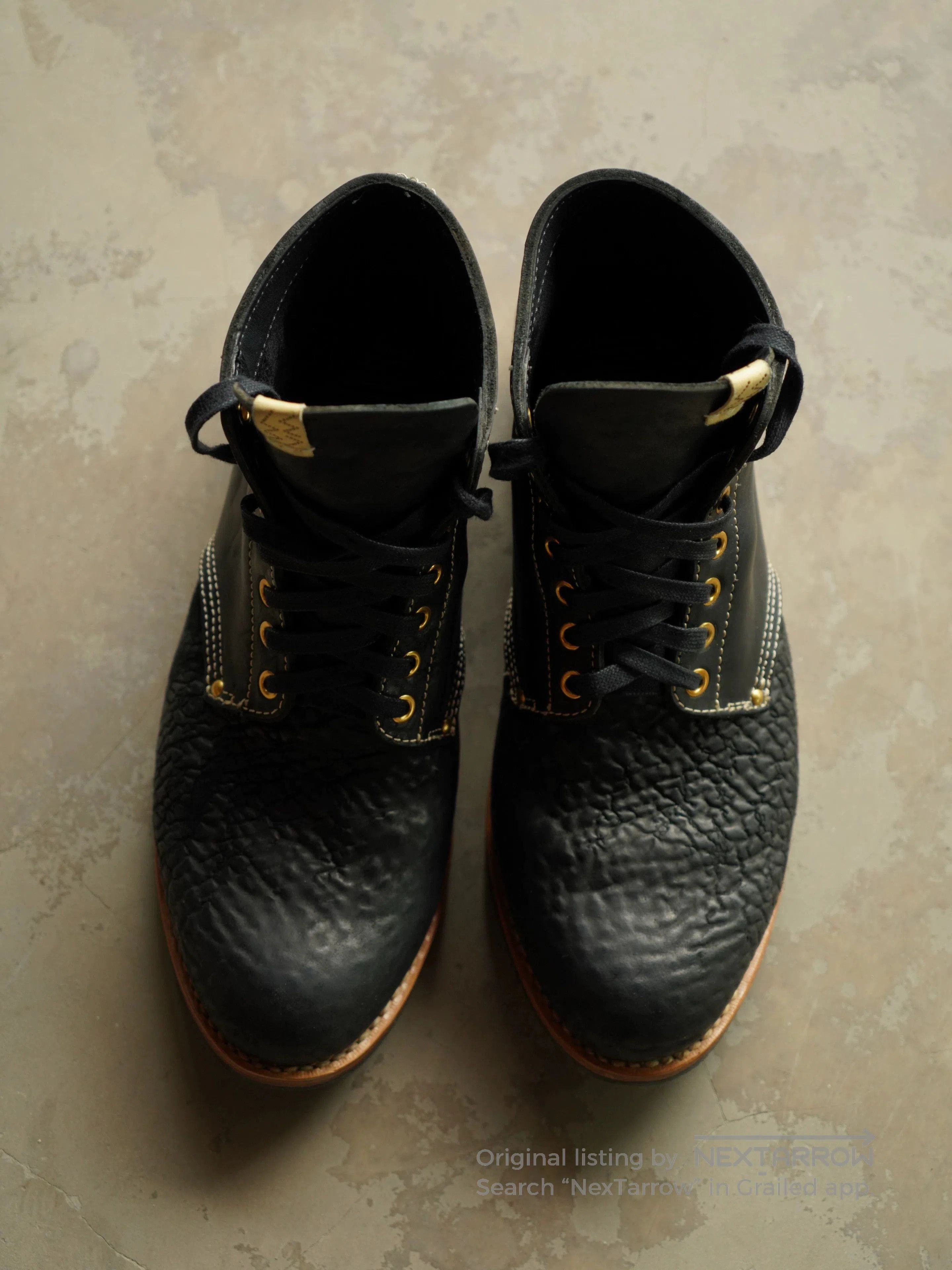Visvim visvim brigadier boots folk black leather. Size US 12 / EU 45 - 2 Thumbnail