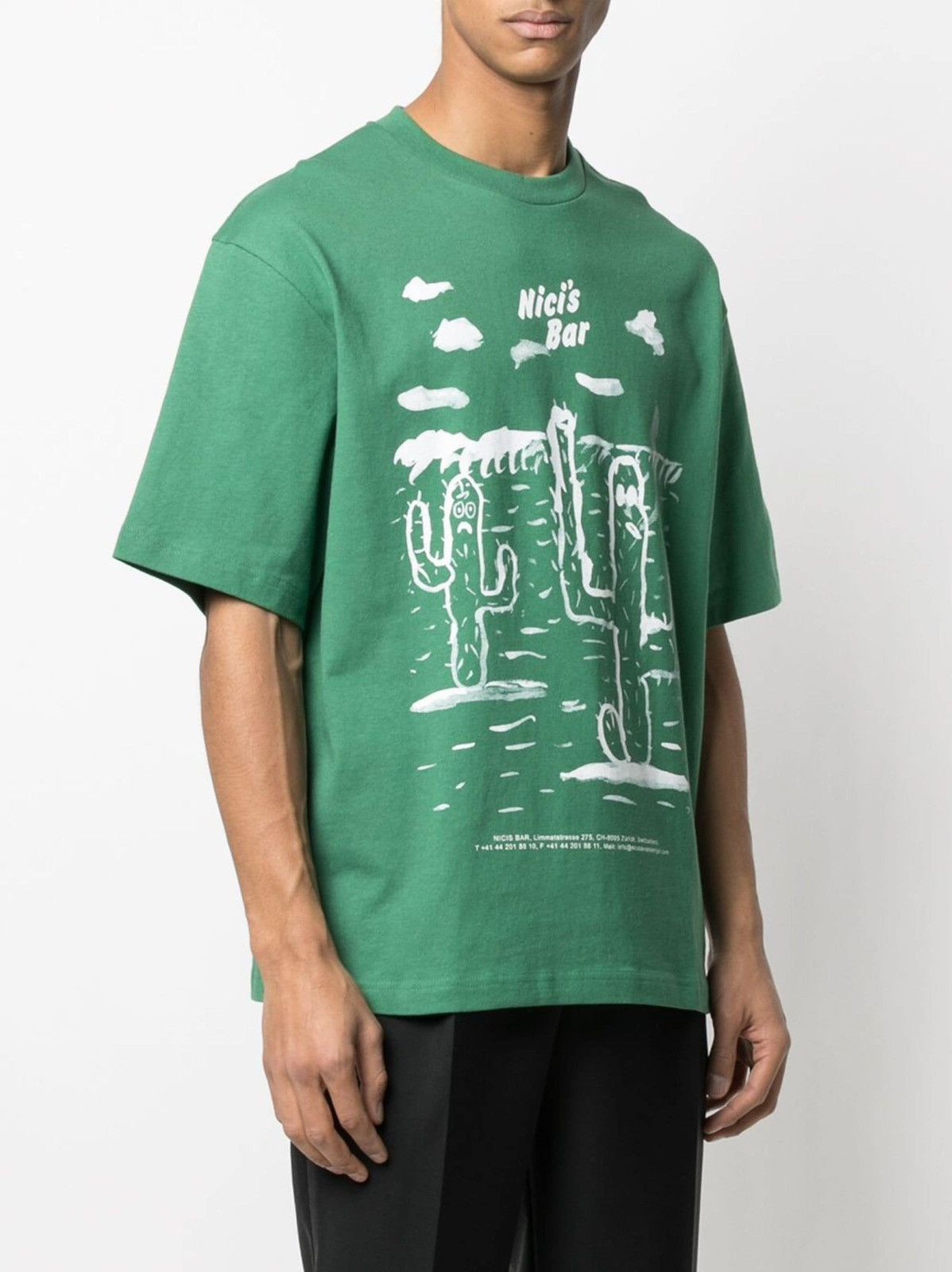 Acne Studios Acne Studios SS21 “Beni Bischof Extorr Printed Cotton-Jersey Size US L / EU 52-54 / 3 - 3 Thumbnail