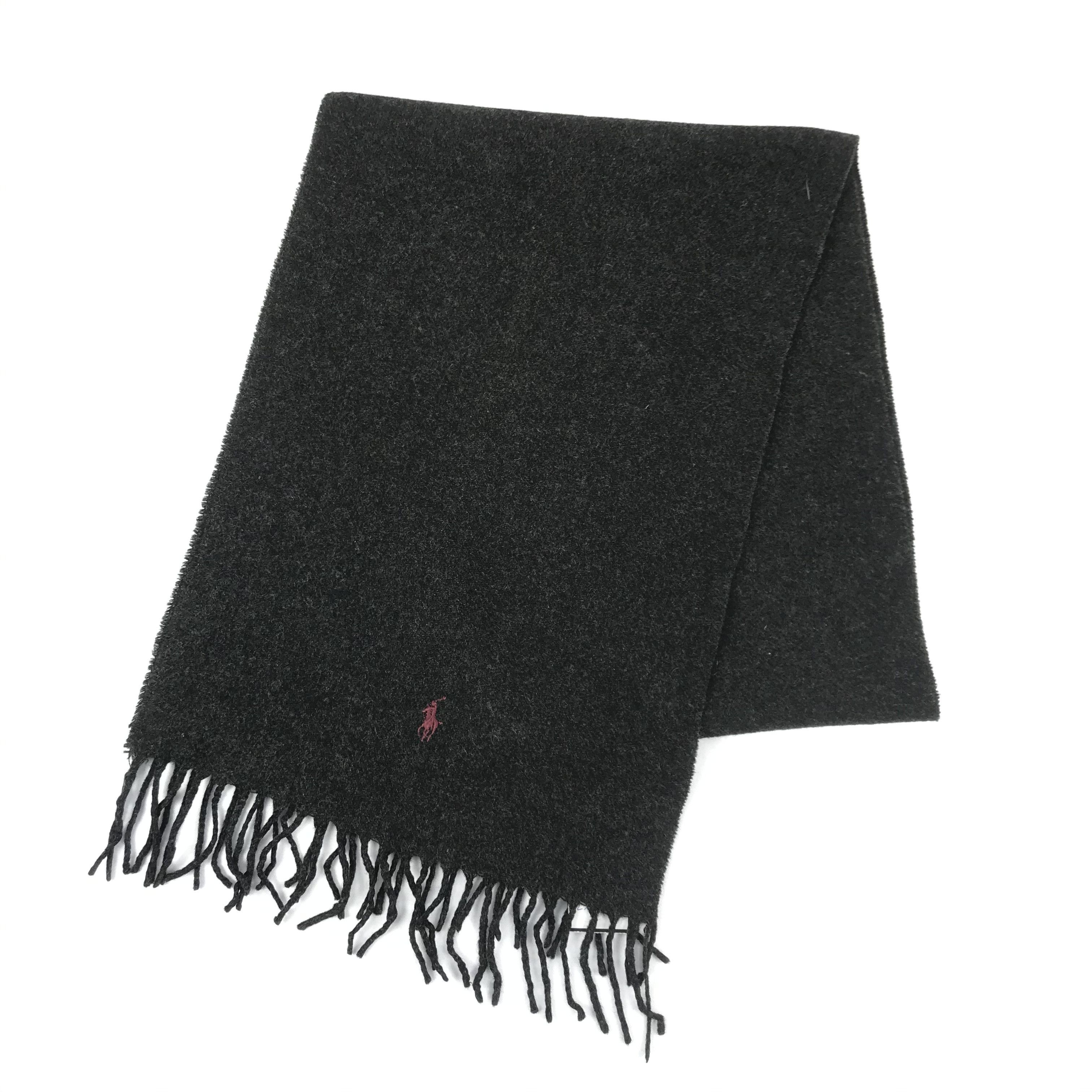 Vintage Ralph Lauren Scarf Muffler Wool Cashmere Scarves