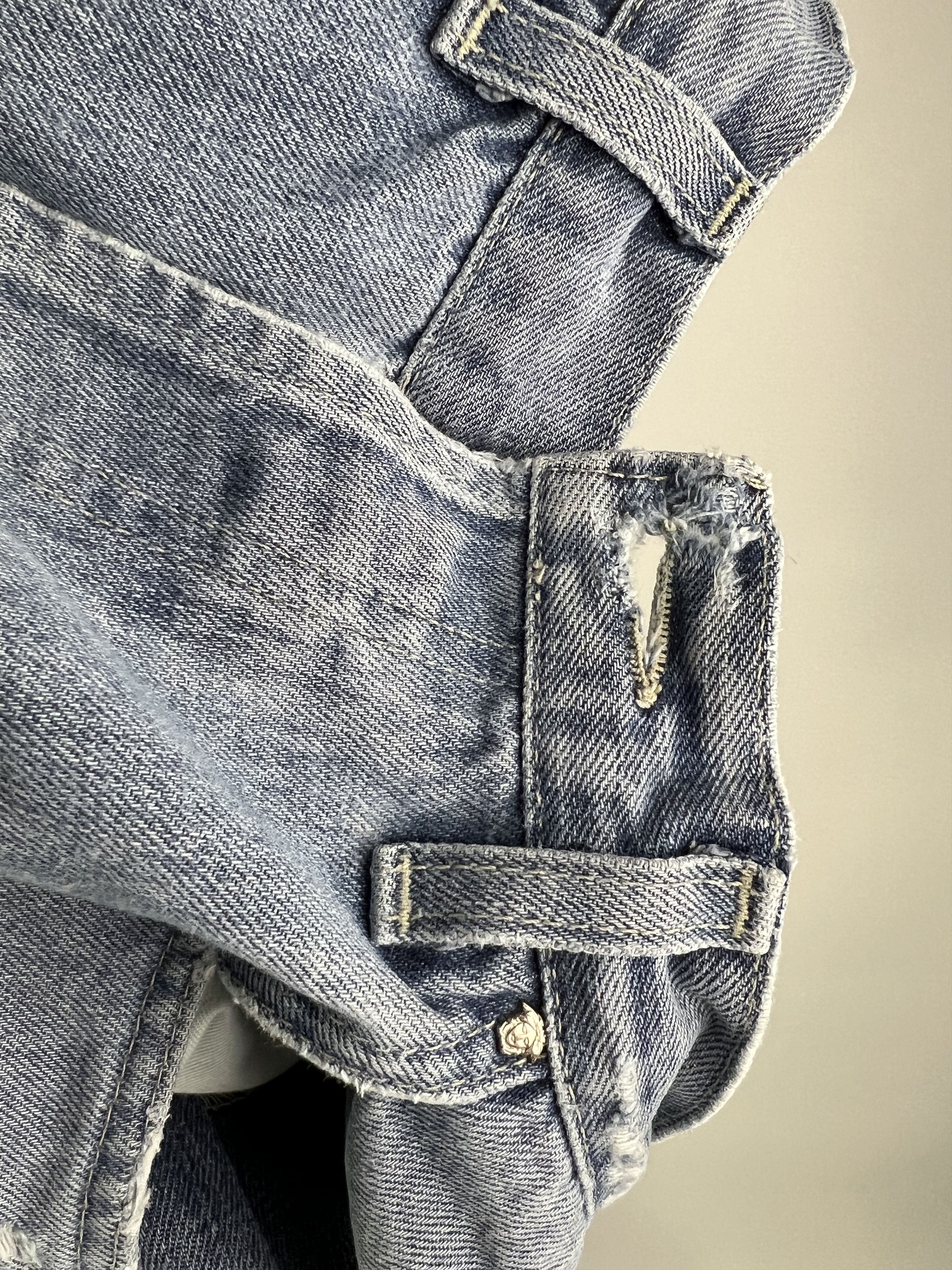 Versace Jeans Couture Rare Vintage Versace Jeans Couture Distressed Denim Pants Size US 31 - 9 Thumbnail