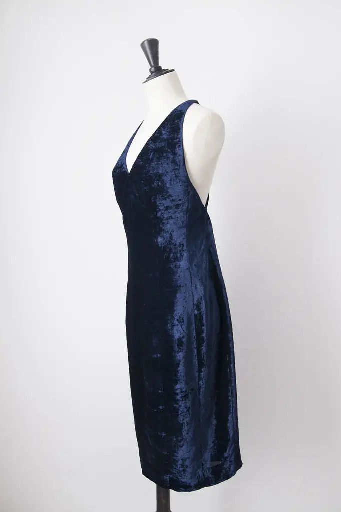 Balmain 1970's velvet dress Size M / US 6-8 / IT 42-44 - 3 Thumbnail