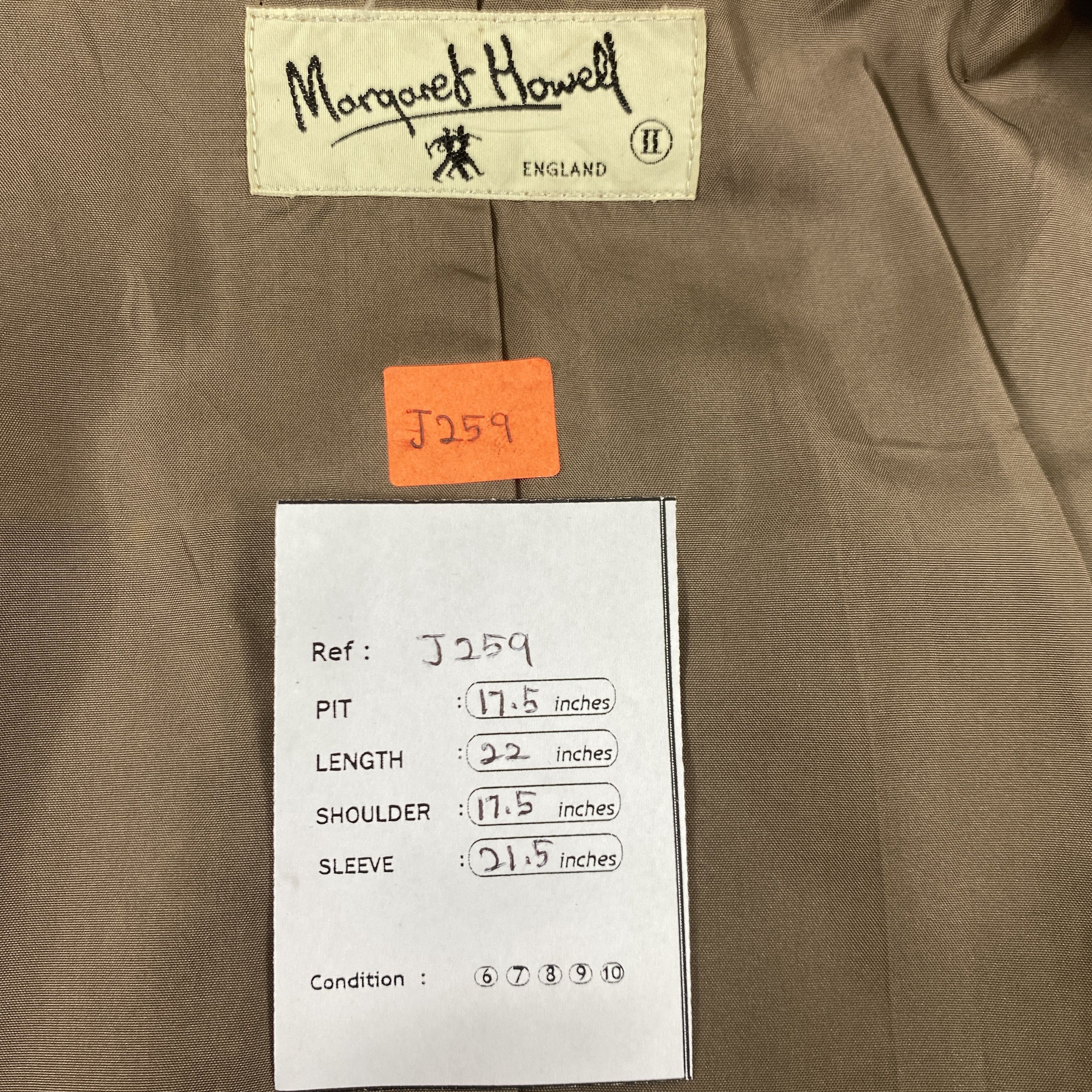 Margaret Howell Vintage Margaret Howell Brown Jacket -J259 Size US S / EU 44-46 / 1 - 6 Thumbnail