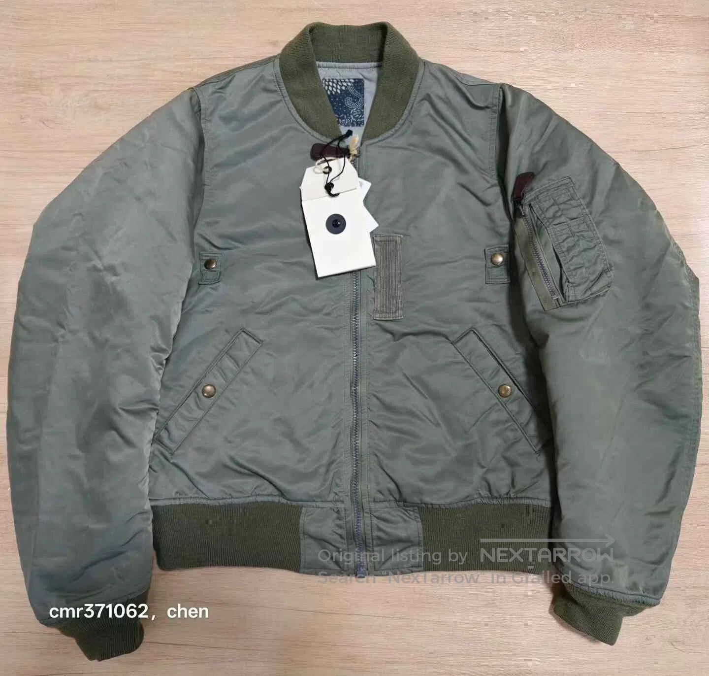 Visvim VISVIM 16AW THORSON JKT FLAG Ma1. Size US S / EU 44-46 / 1 - 1 Thumbnail