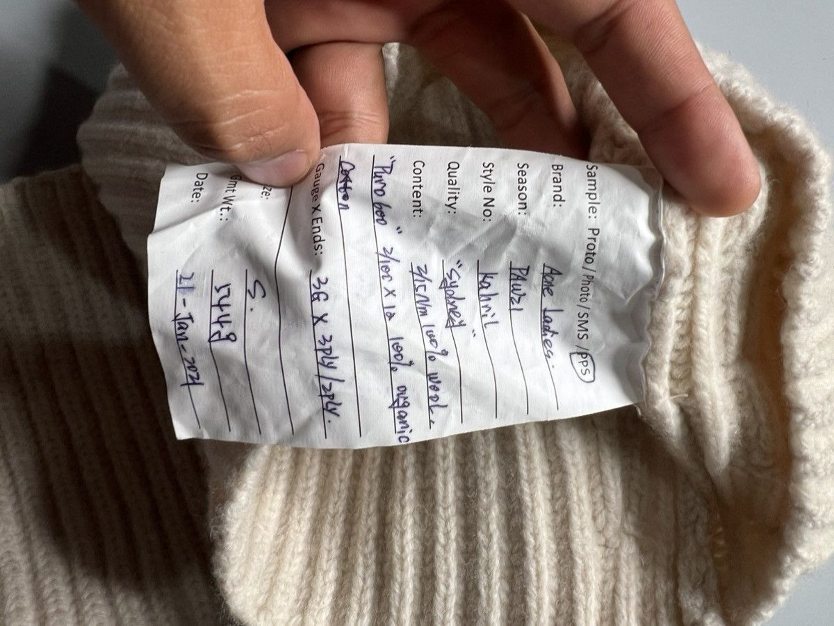 Acne Studios Acne Studios PAW21 “SAMPLE” Kabril Knit Crop Sweater Size S / US 4 / IT 40 - 9 Thumbnail