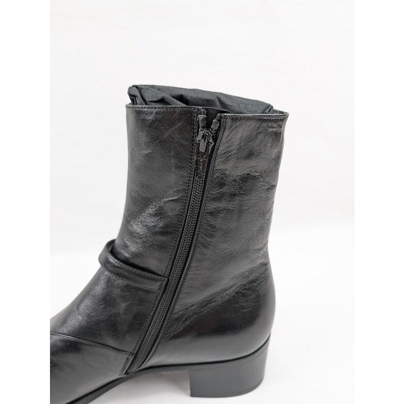 Saint Laurent Paris o1rshd1 Q:2 / Vlad 45 Zipped Boots in Black Size US 10 / EU 43 - 9 Thumbnail