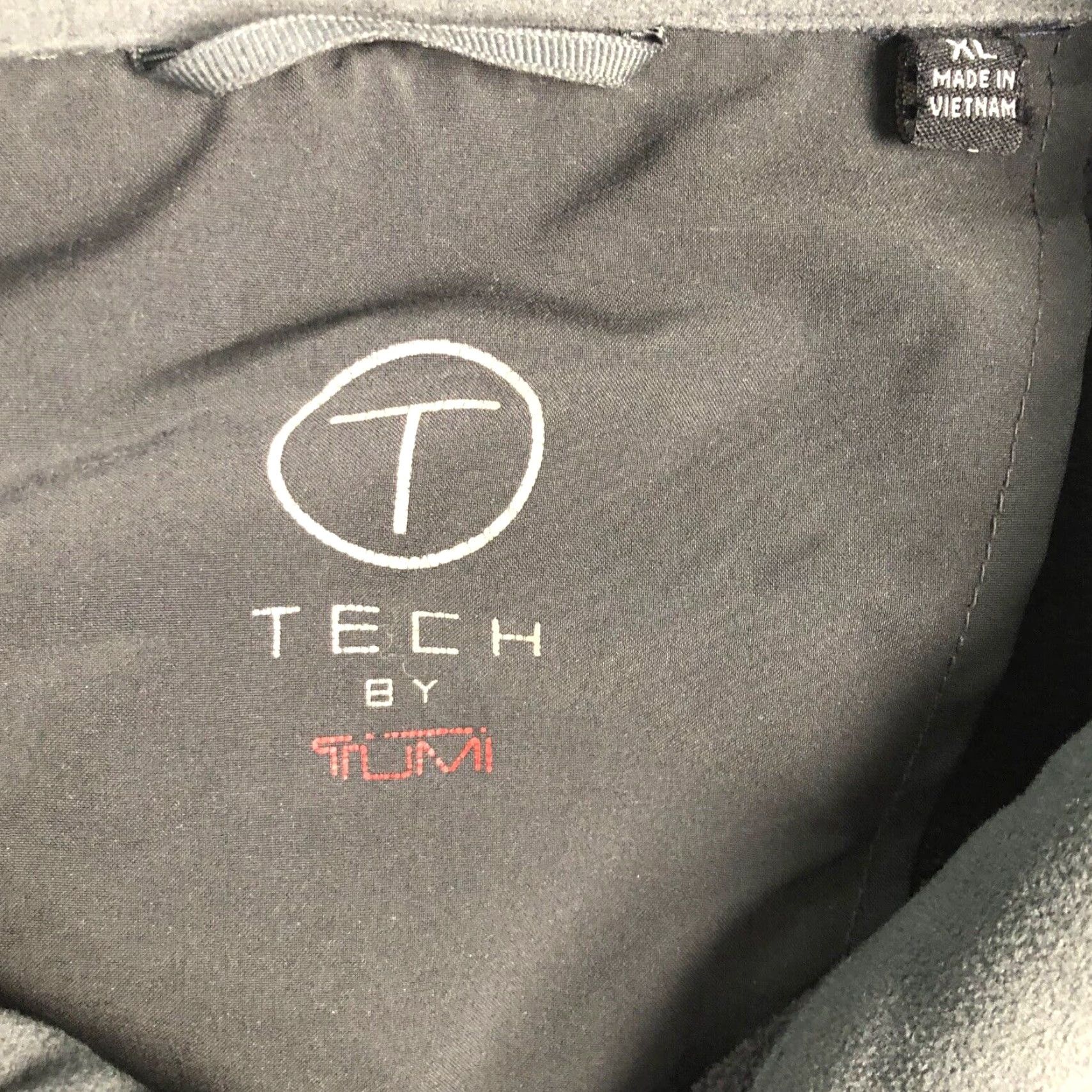 Tumi TUMI Tech Men’s Jacket XL Navy Gray Full Zip Insulated Waterproof Pockets Size US XL / EU 56 / 4 - 3 Thumbnail