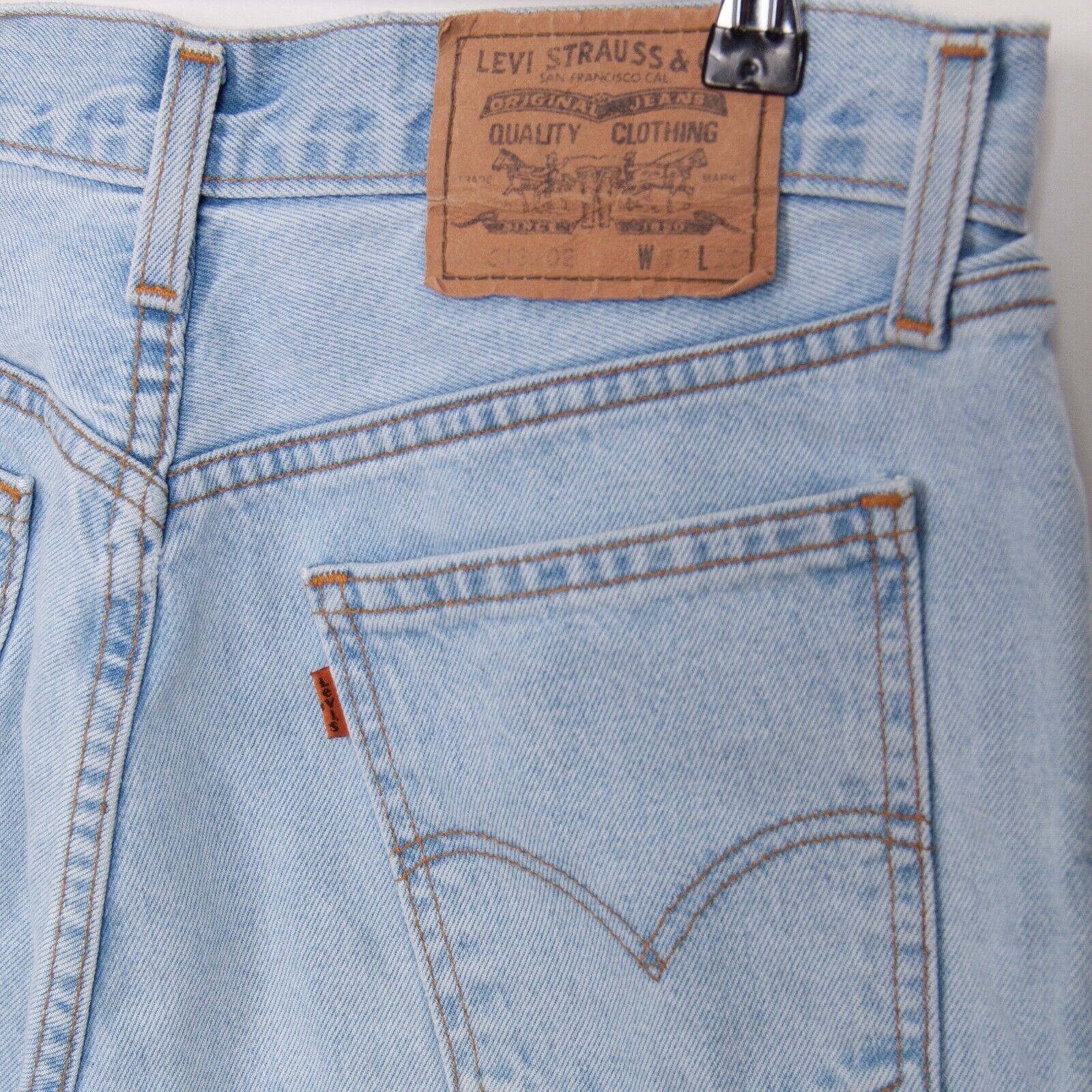 Levi's × Levi's Vintage Clothing × Vintage Vintage Levis Blue 613 02 Jeans Regular Denim Orange Tab Size US 32 / EU 48 - 1 Thumbnail