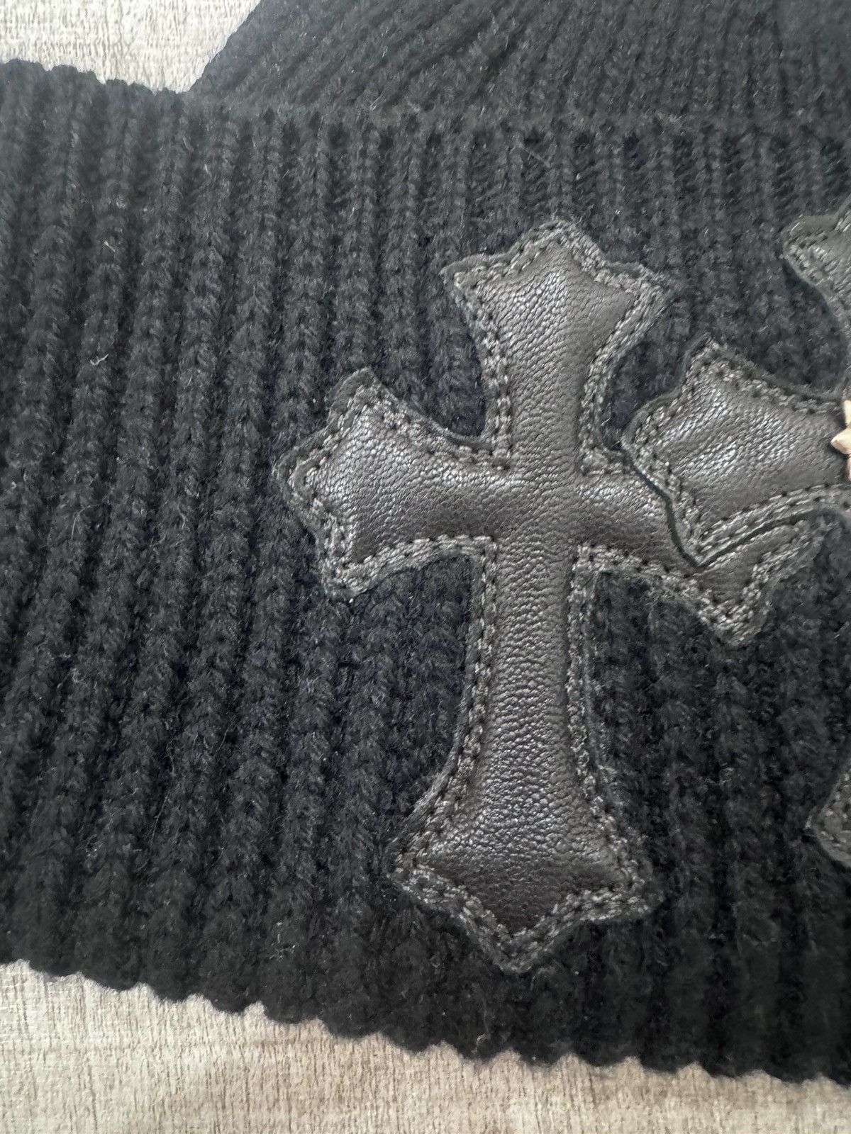 Chrome Hearts Chrome Hearts 3 patch beanie Size ONE SIZE - 3 Thumbnail