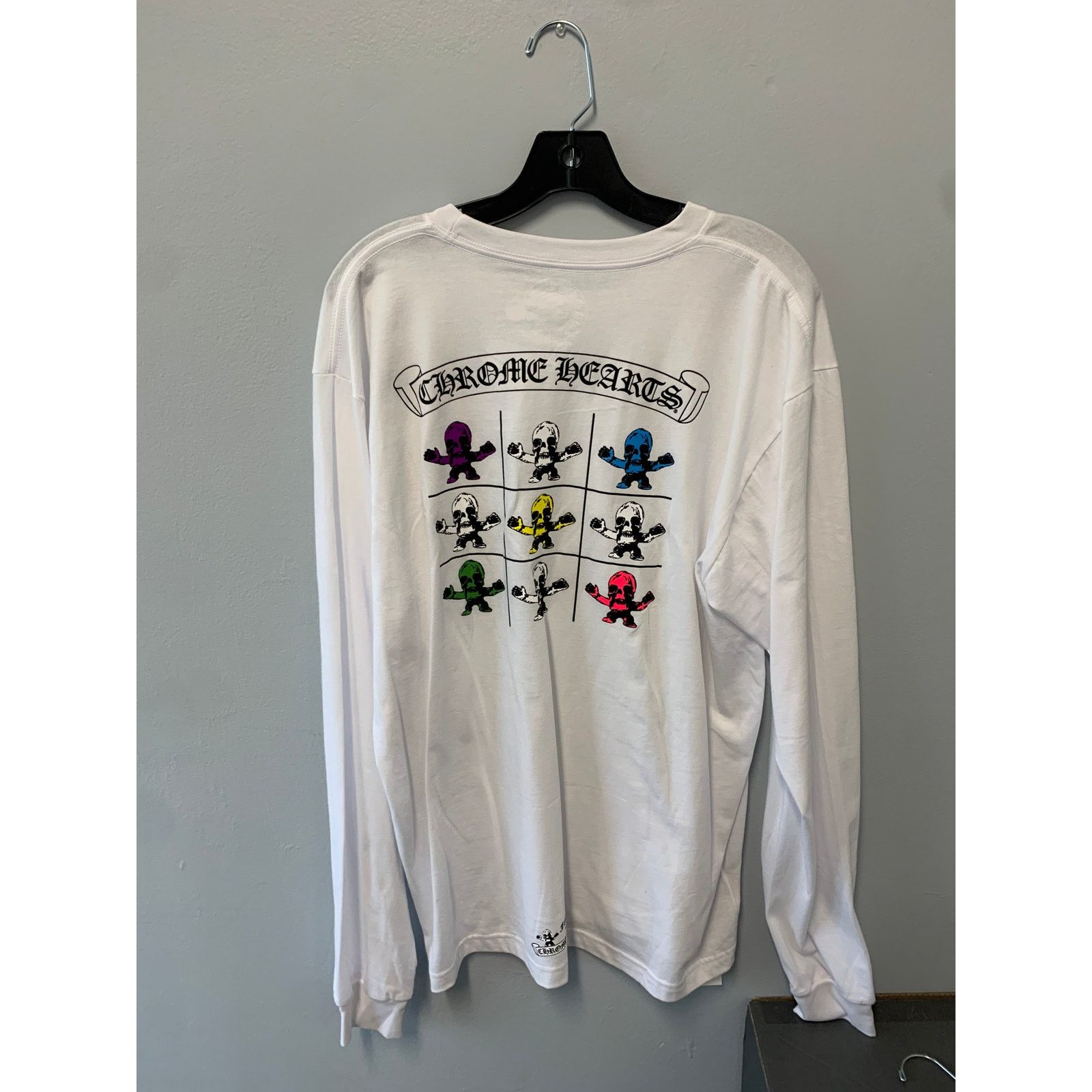 Chrome Hearts Chrome Hearts Long Sleeve Foti Tee White Size XLarge NEW Size US XL / EU 56 / 4 - 2 Thumbnail