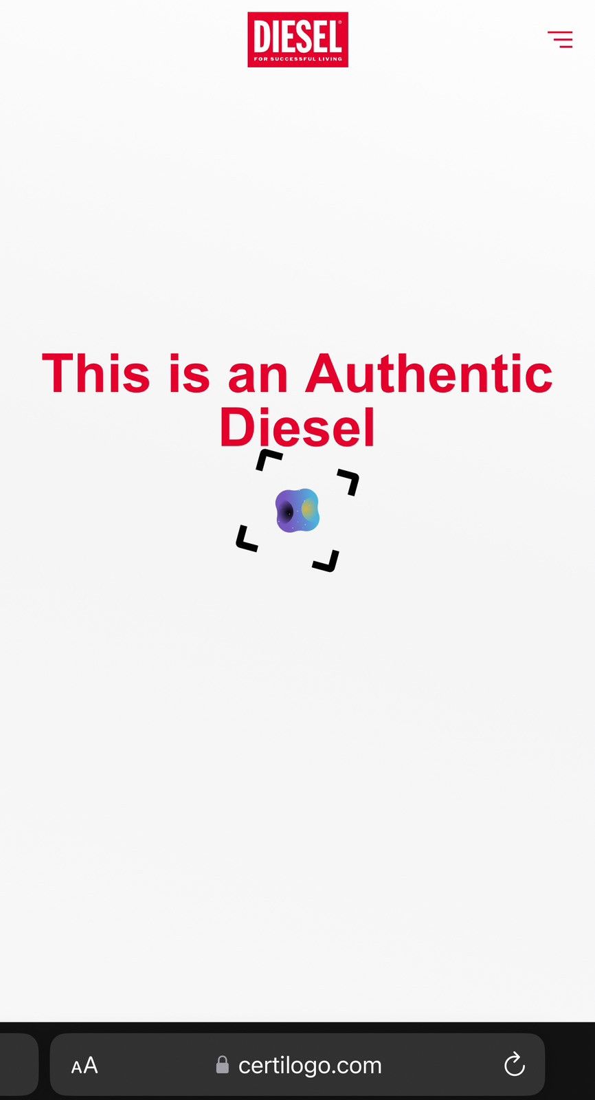 Diesel Diesel Stop Ford Straight Track Pants Size US 29 - 8 Thumbnail
