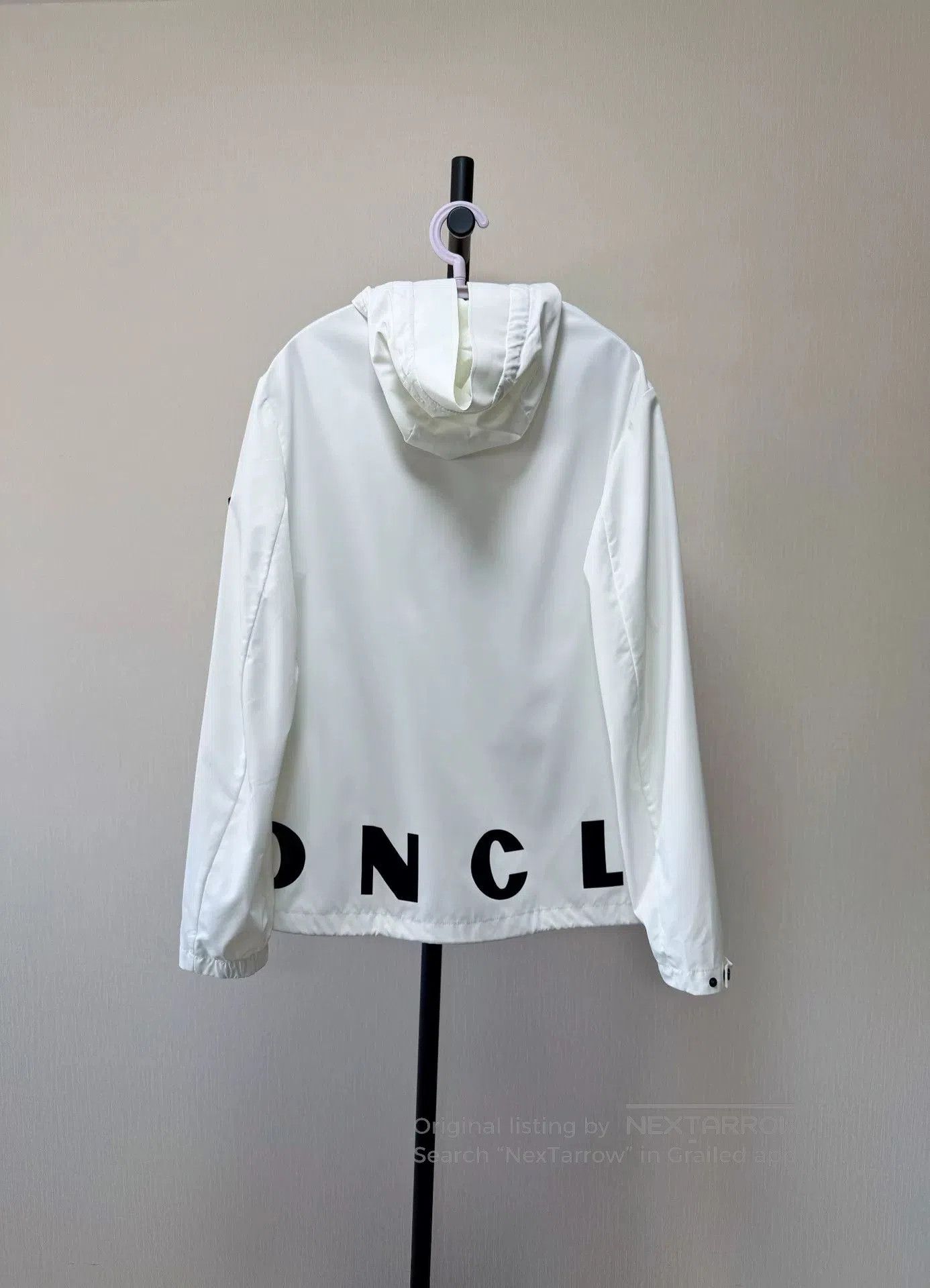 Moncler Moncler White Casual Hooded Jacket. Size S / US 4 / IT 40 - 2 Thumbnail