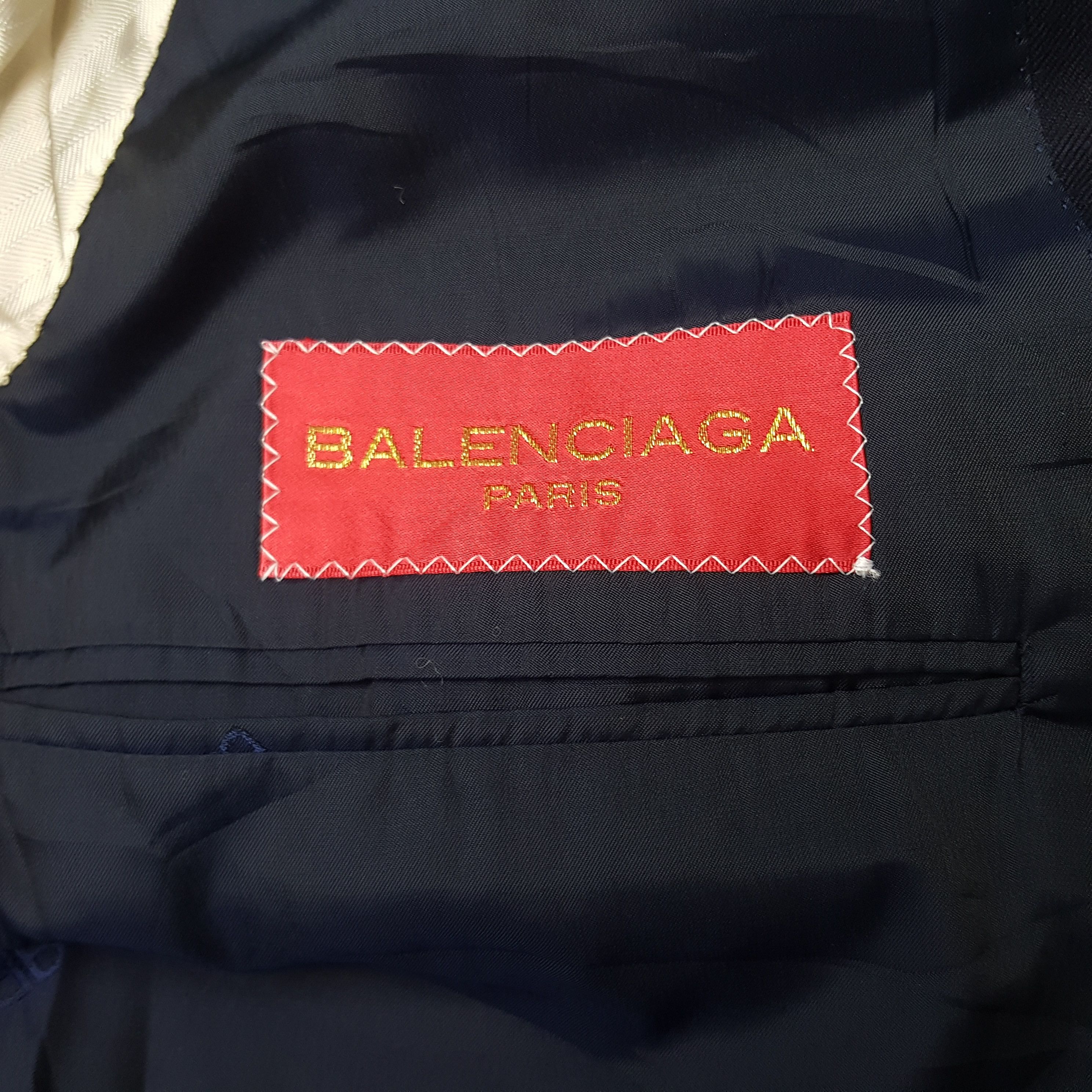 Balenciaga × Japanese Brand × Vintage Vintage Balenciaga Sport Blazer Coat Jacket Size US M / EU 48-50 / 2 - 7 Thumbnail