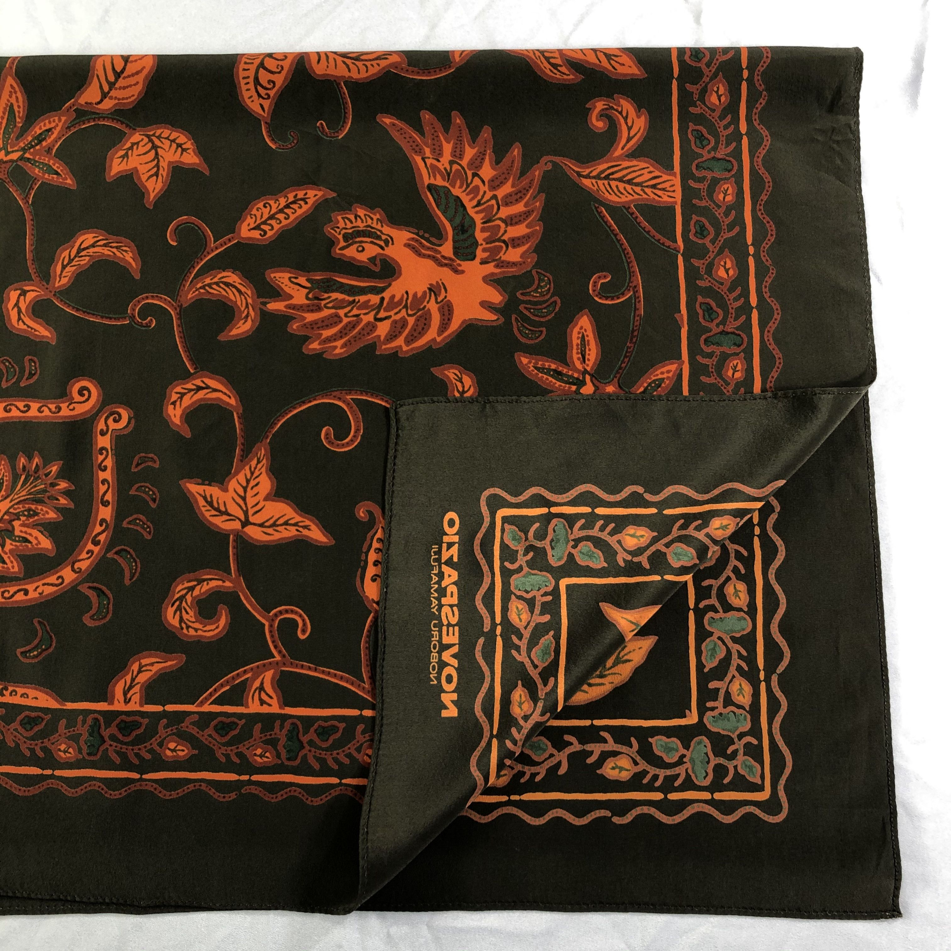 Vintage Vintage Novespazio Silk Scarf Size ONE SIZE - 4 Thumbnail