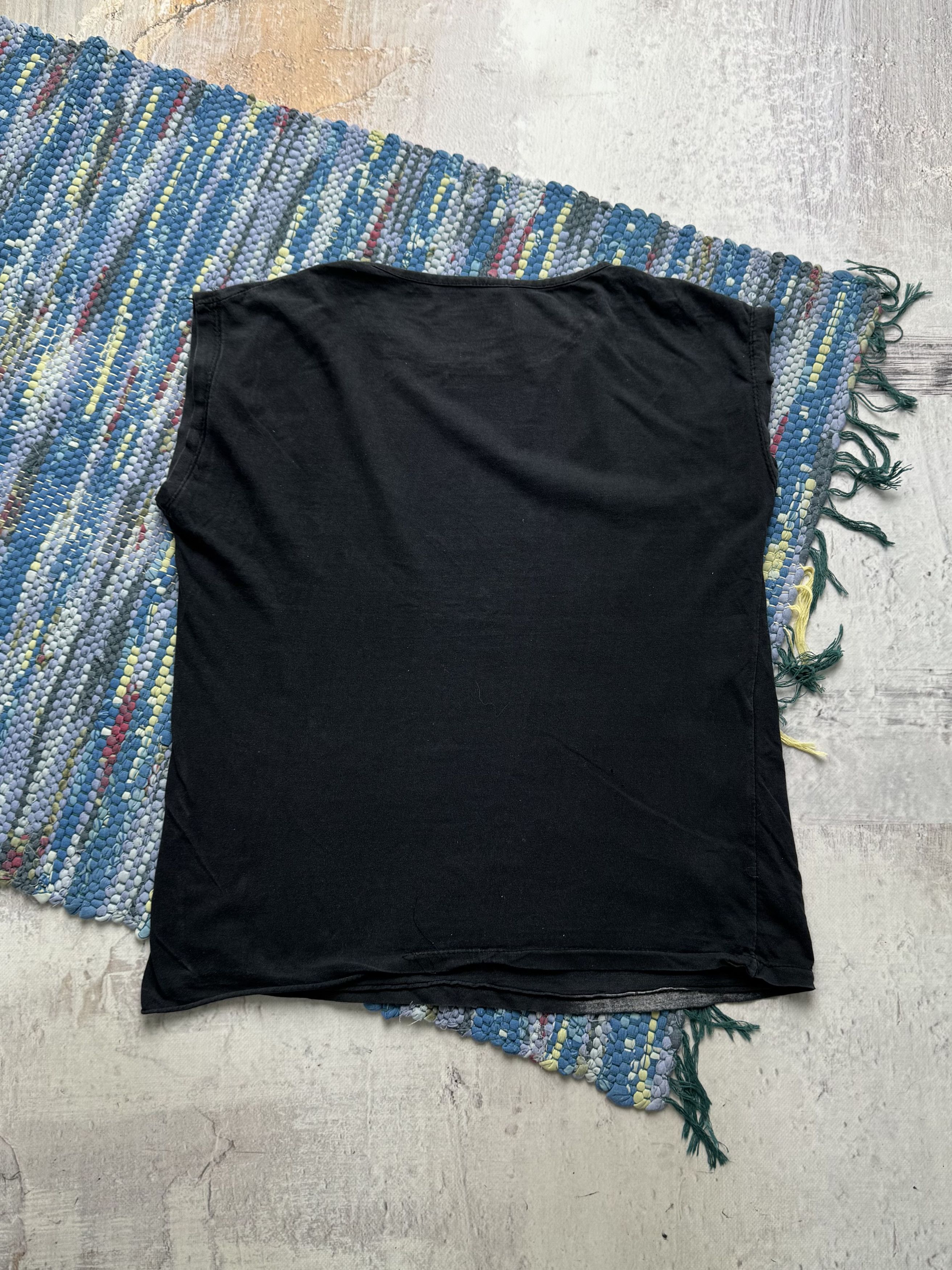 Vintage Vintage Graphic T Shirt Face Print Y2K Streetwear Size L / US 10 / IT 46 - 8 Thumbnail