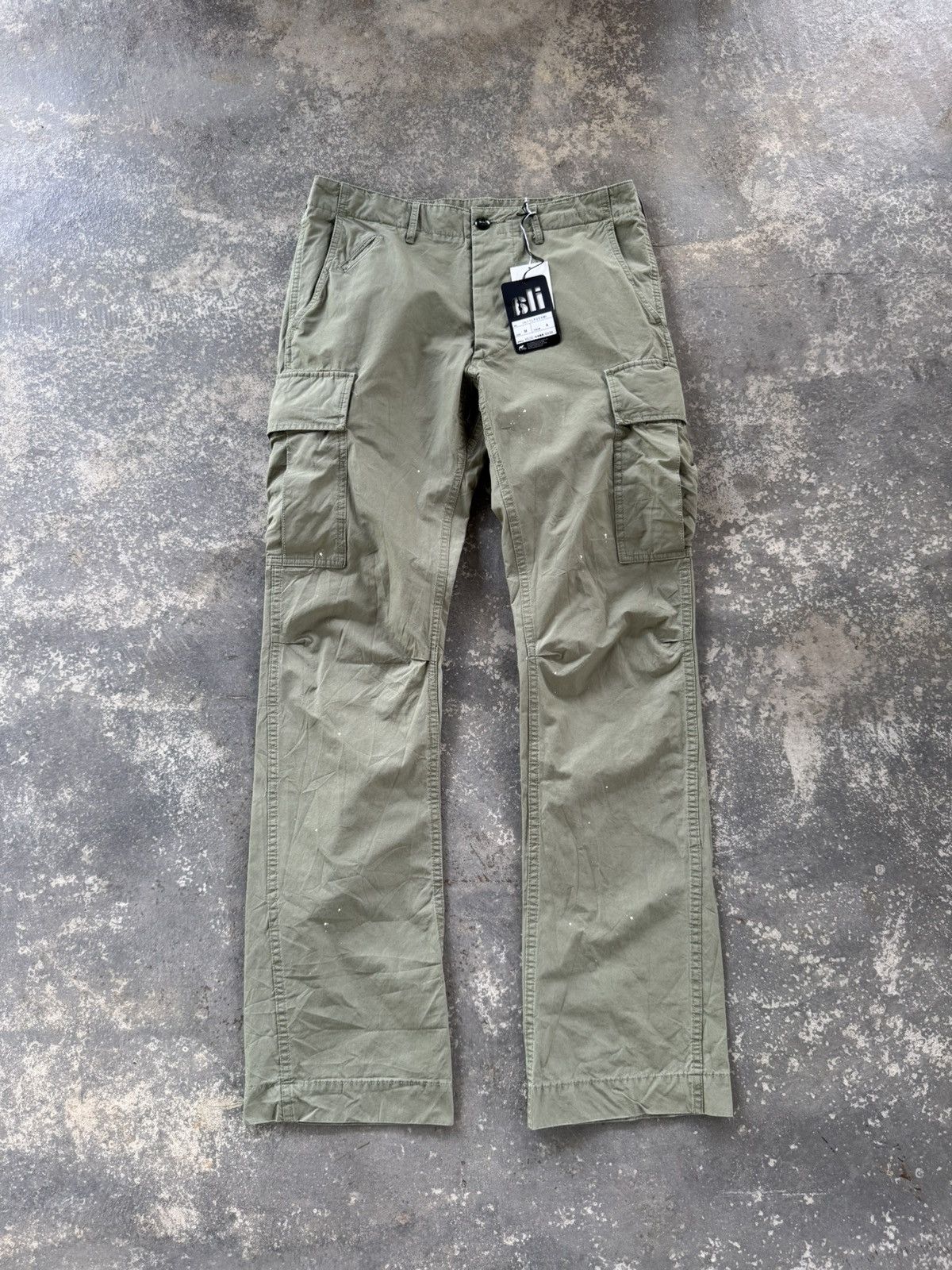 Japanese Brand Ila Vee Dub Art Splash Paint Cargo Pants Size US 32 / EU 48 - 1 Thumbnail