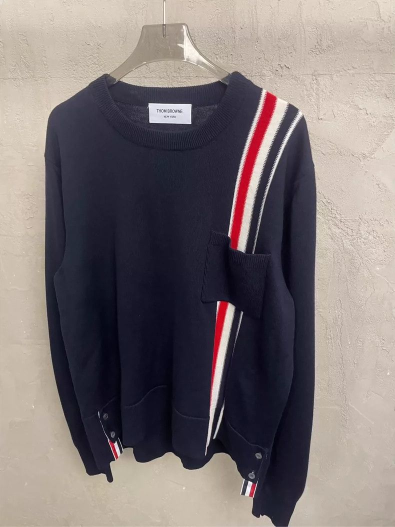 Thom Browne Thom Browne size3 A wool turtleneck sweater Size US L / EU 52-54 / 3 - 4 Thumbnail