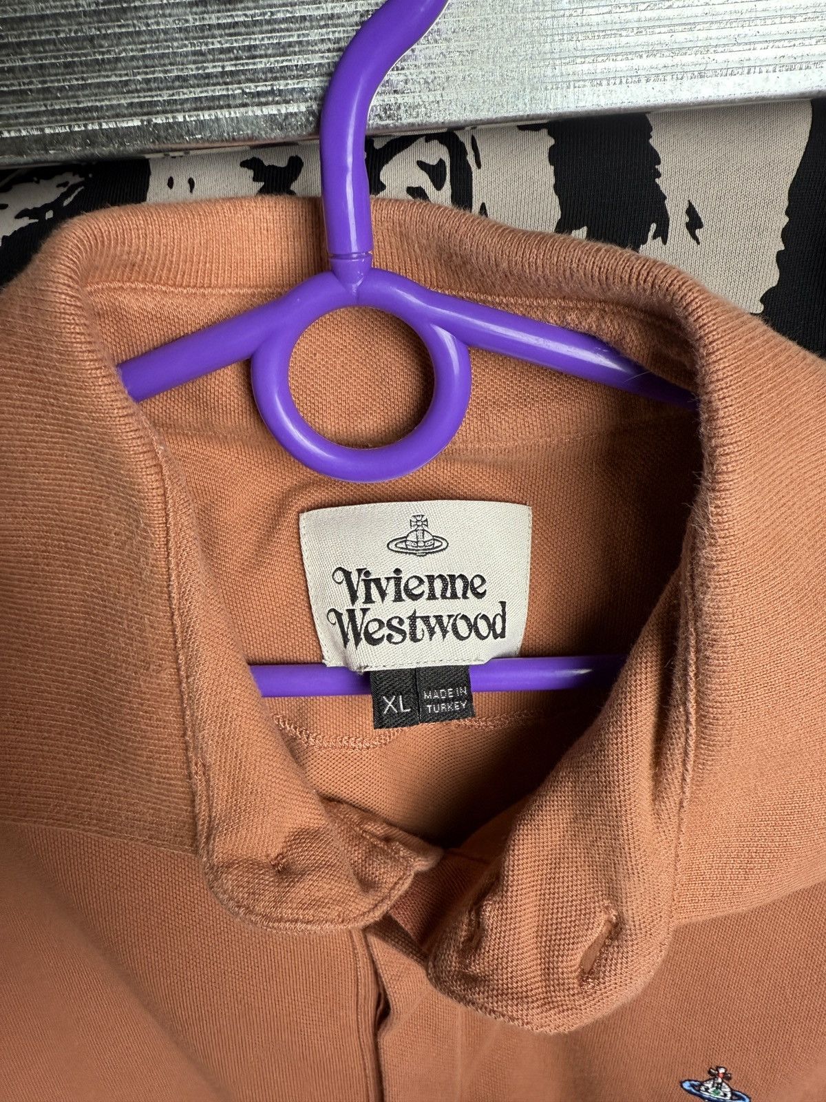Vivienne Westwood VINTAGE VIVIENNE WESTWOOD POLO TEE SMALL LOGO Size US XL / EU 56 / 4 - 8 Thumbnail