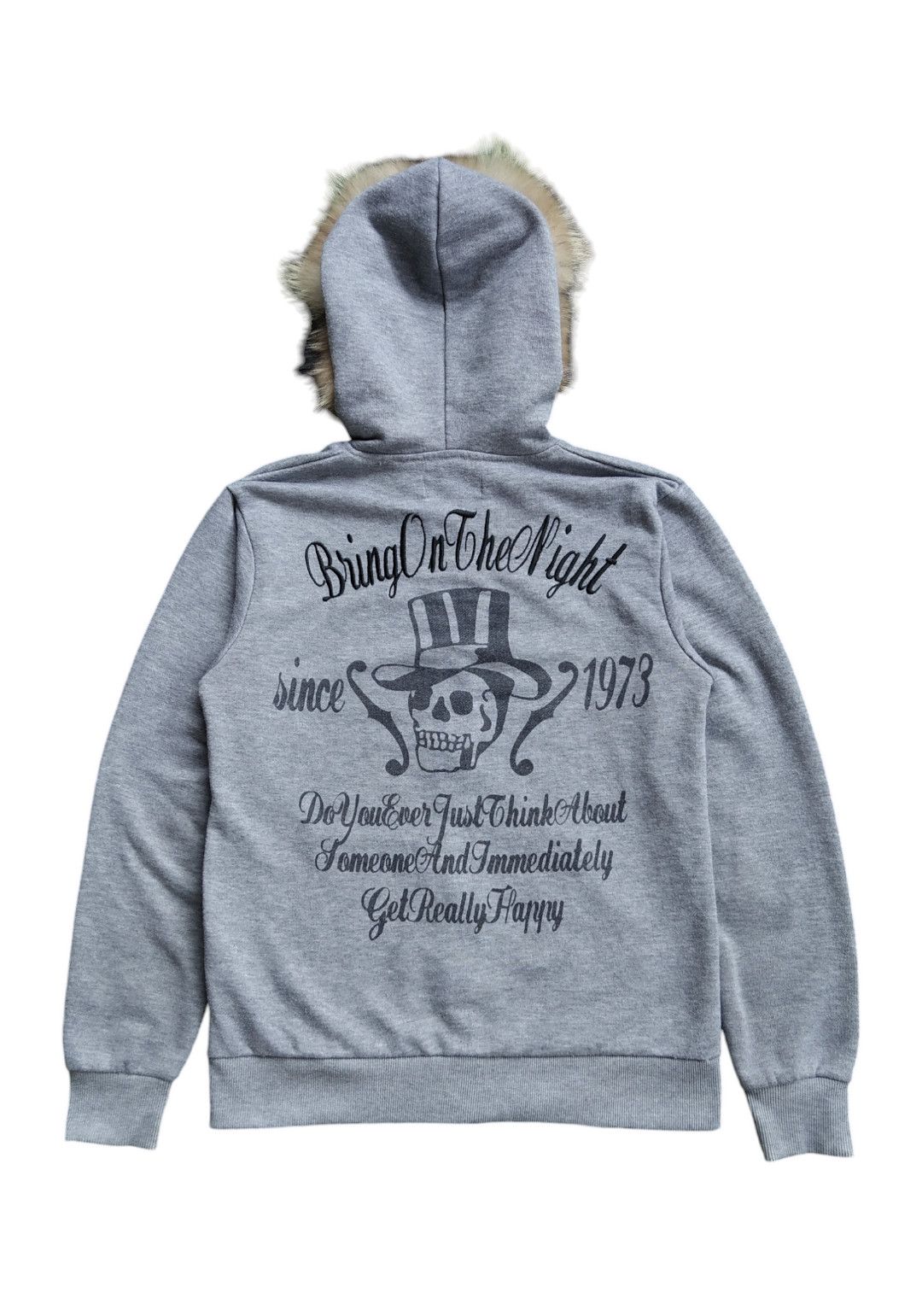 If Six Was Nine × In The Attic × Seditionaries In The Attic Poem Fur Zip Hoodie Style If Six Was Nine Size US L / EU 52-54 / 3 - 2 Thumbnail