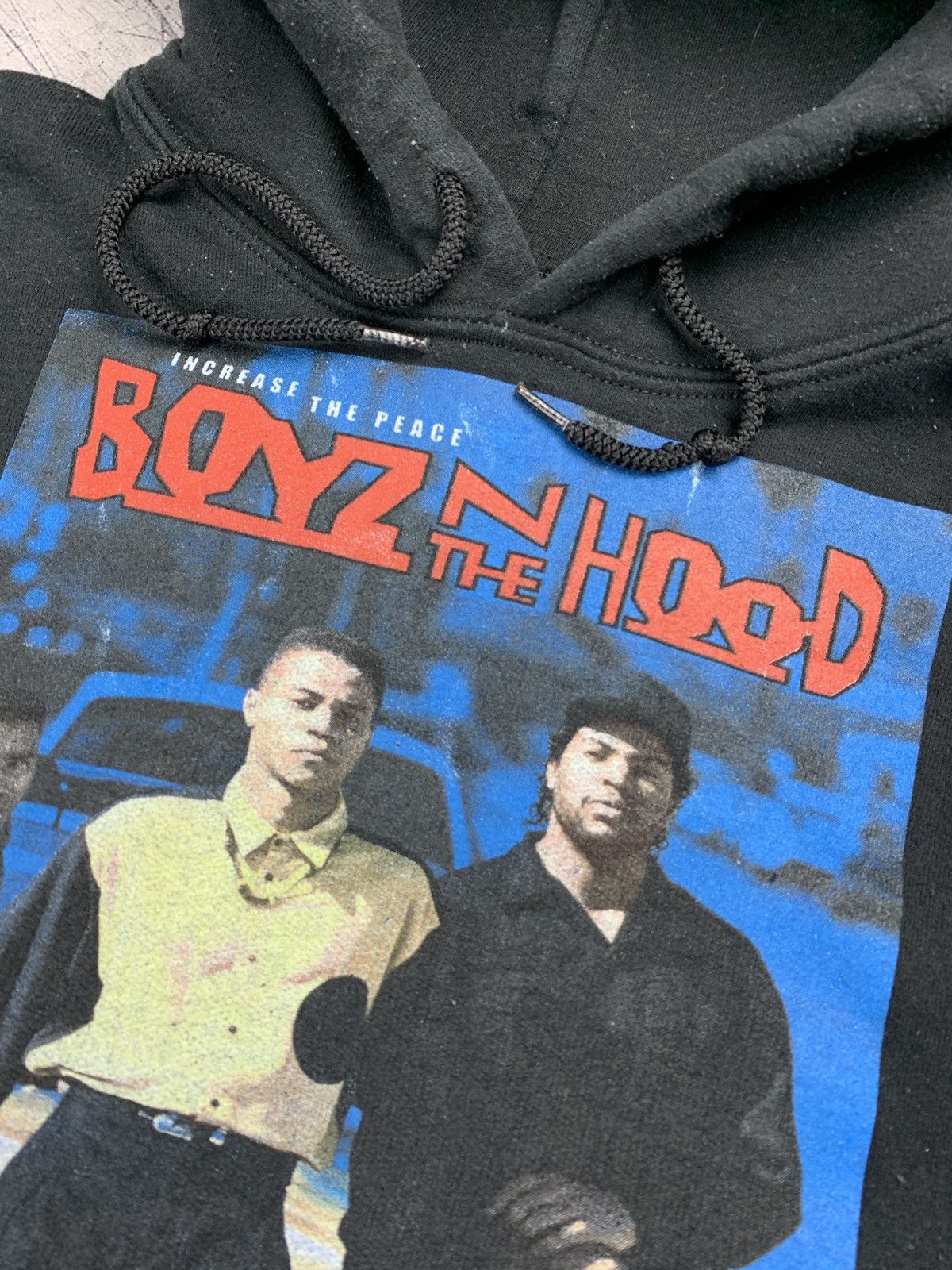Band Tees Boyz in the Hood Promo Cult Movie Hoodie Y2K Black Size US S / EU 44-46 / 1 - 5 Thumbnail