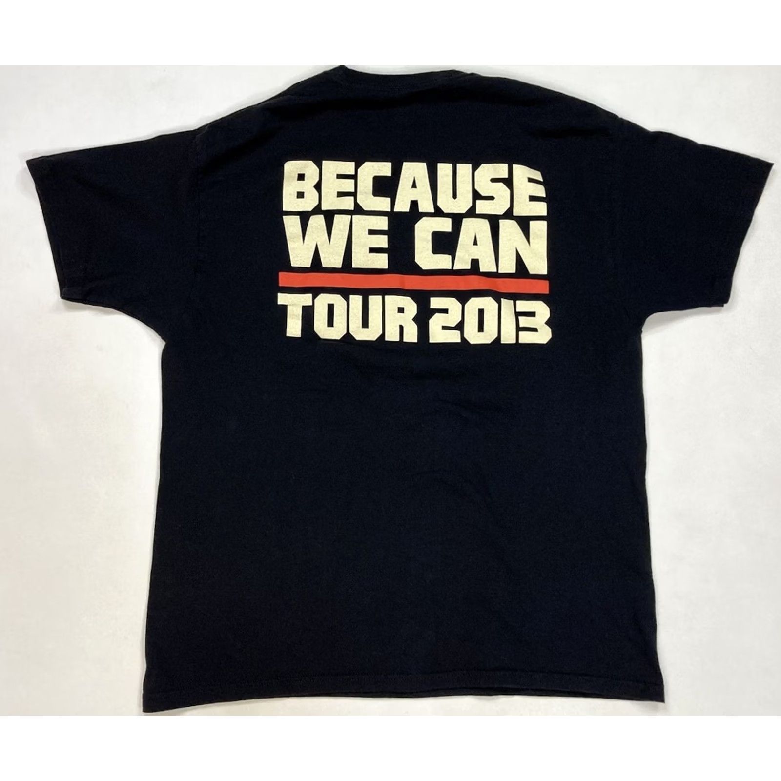 Hanes Bon Jovi Because We Can 2013 Graphic T-shirt Men Large Black Short Sleeve Music Shirt Size US L / EU 52-54 / 3 - 4 Thumbnail