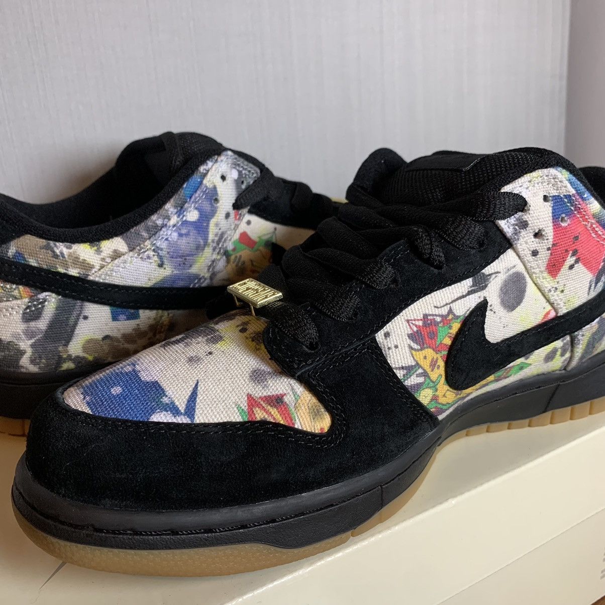 Nike × Supreme Supreme Nike SB Dunk Low Rammellzee Size US 10 / EU 43 - 12 Thumbnail