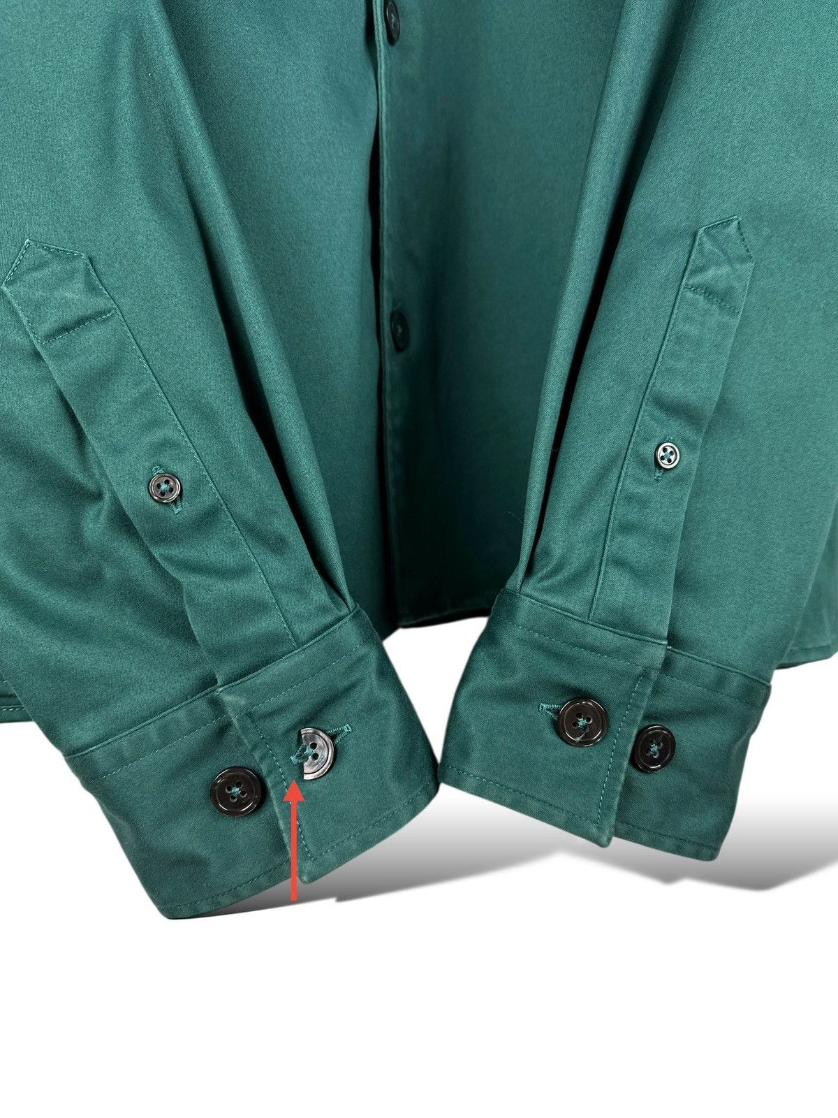 Palmes Palmes Rod Overshirt Long Sleeve Button Up Men’s Size L Size US L / EU 52-54 / 3 - 15 Thumbnail
