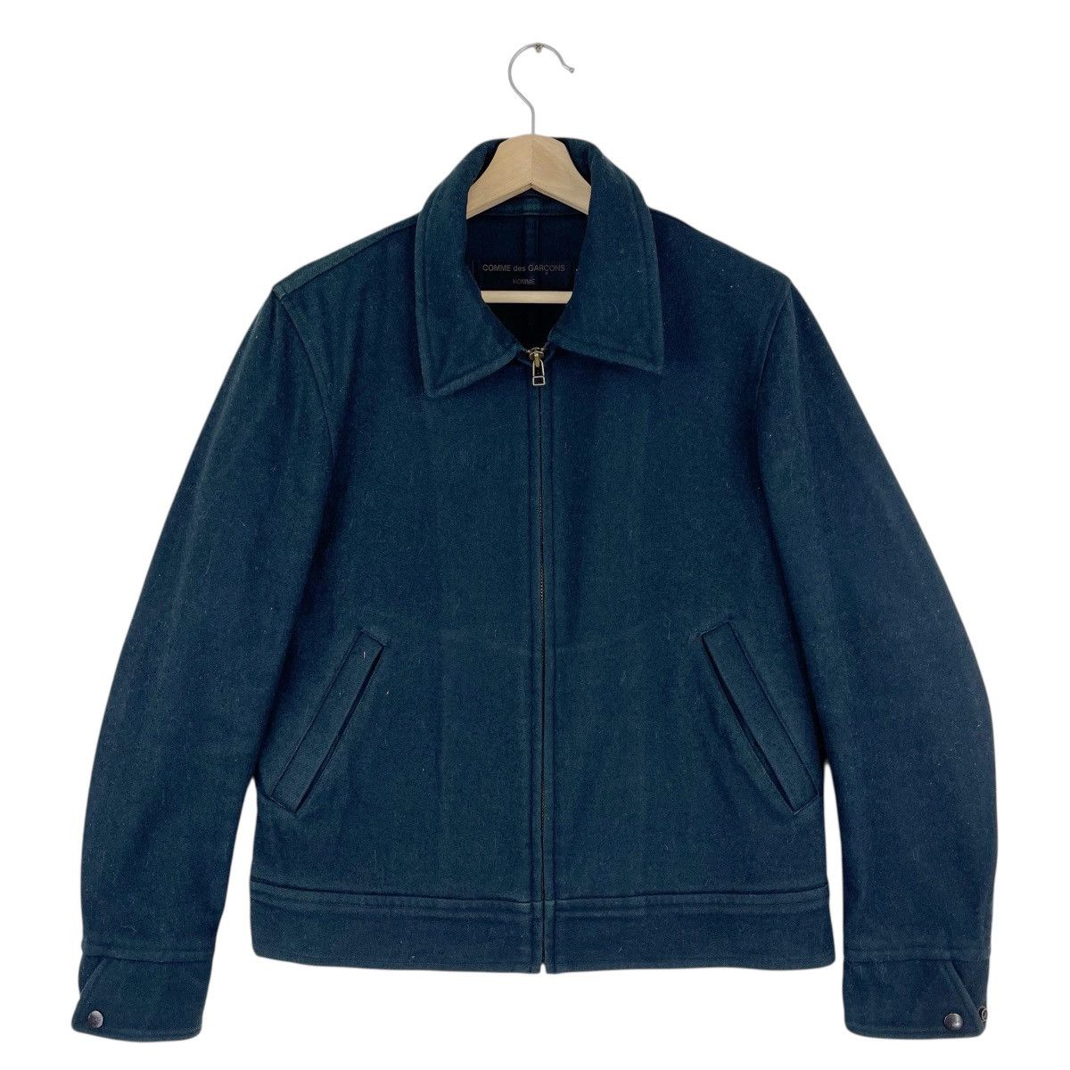 Comme des Garcons AD2001 Blend Wool Work Jacket Size US M / EU 48-50 / 2 - 1 Thumbnail