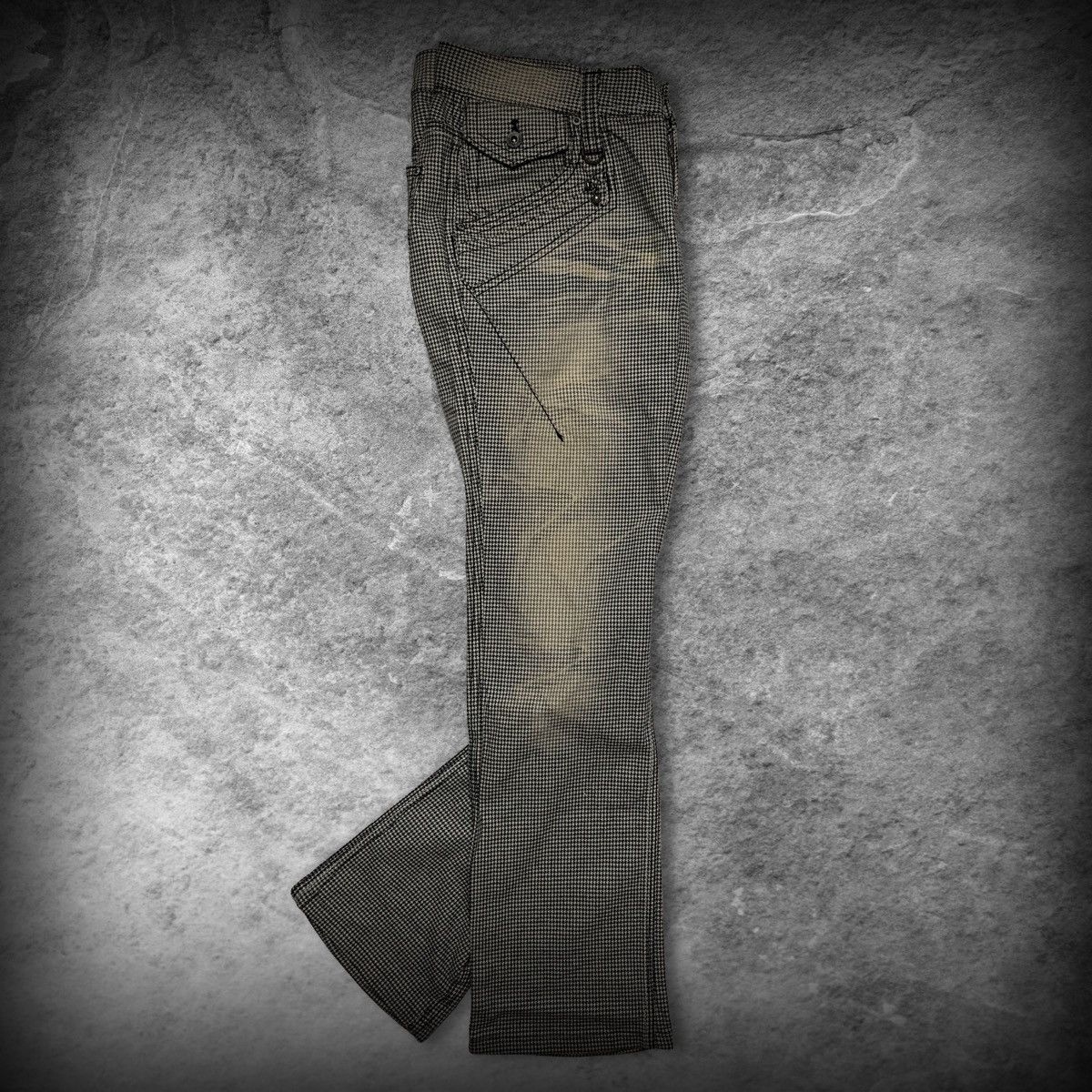 Nicole Club Nicole Club For Men Houndstooth Pattern Denim Pants Size US 30 / EU 46 - 11 Thumbnail