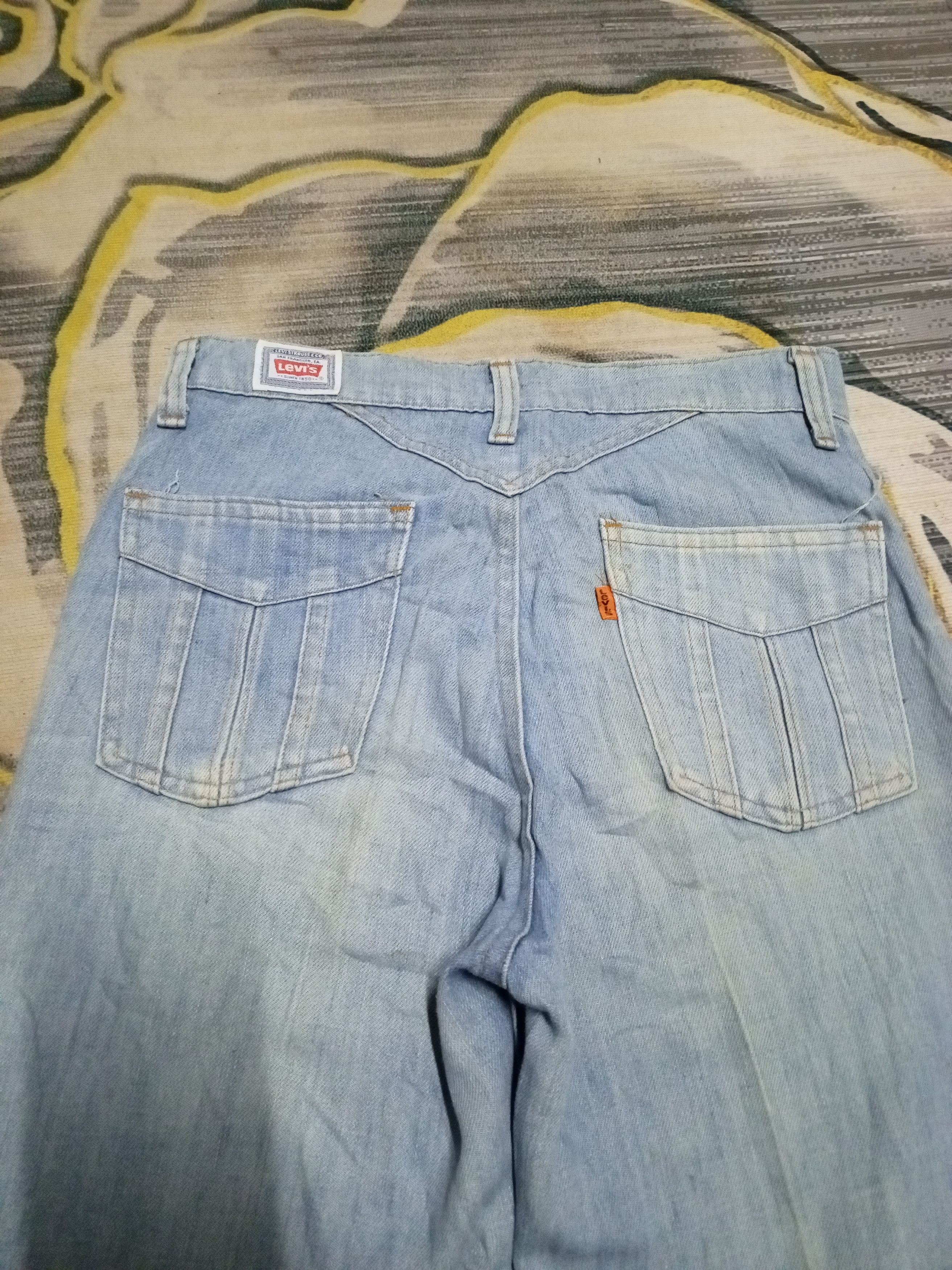 Levi's × Vintage Levis vtg 70s rare 28/29 Oren tags talon42 Size US 28 / EU 44 - 5 Thumbnail