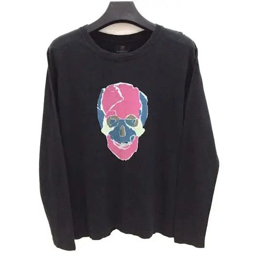 R.Newbold R.Newbold Skull Logo Long Sleeve Tshirt Size US M / EU 48-50 / 2 - 1 Thumbnail