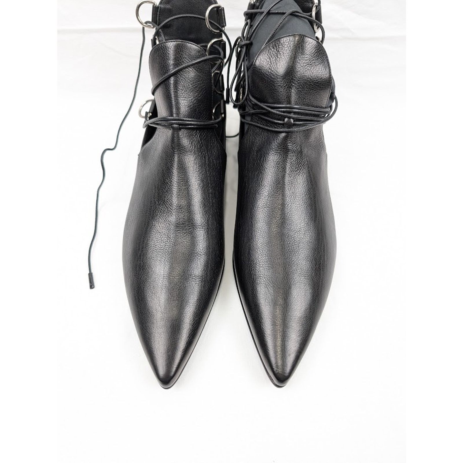 Saint Laurent Paris o1rshd1 Q:2 / Goth 15 Lace Up Shoes in Nero Size US 10 / EU 43 - 13 Thumbnail