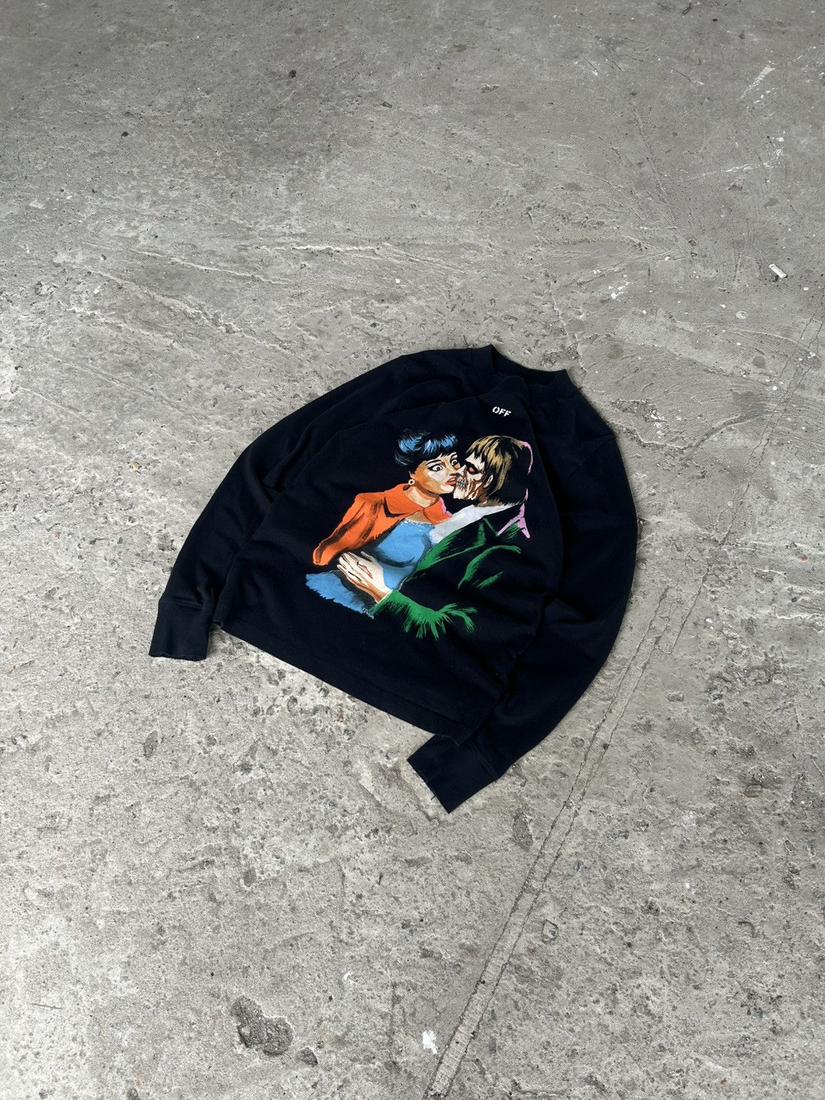 Off-White Off-White “Vampire Kiss” Impressionism Arrows LongSleeve Size US S / EU 44-46 / 1 - 4 Thumbnail