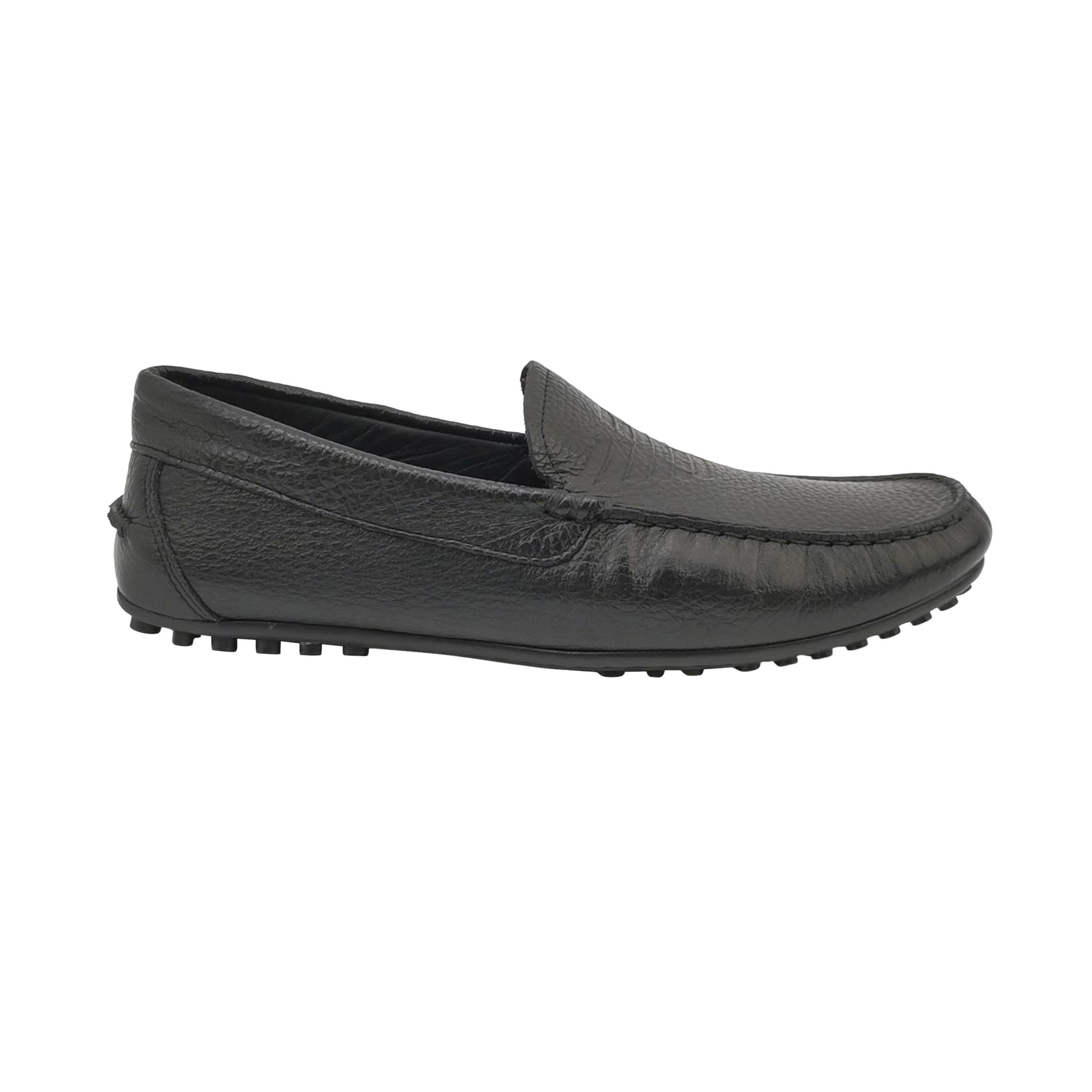 Emporio Armani Emporio Armani Grained Leather Driving Shoes EU 40.5 Size US 7 / EU 40 - 1 Thumbnail