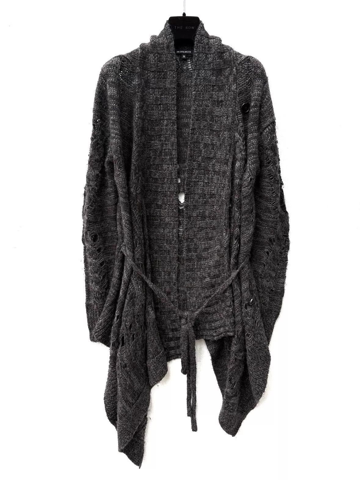 Ann Demeulemeester Ann Demeulemeester 10AW mixed color sweater cardigan 36 Size XS / US 0-2 / IT 36-38 - 5 Thumbnail