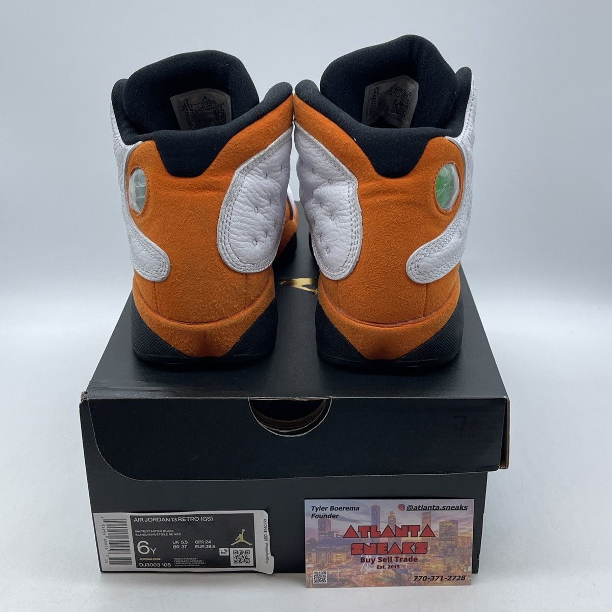 Jordan Brand Air Jordan 13 starfish Size US 6 / EU 39 - 3 Thumbnail