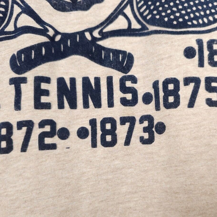 Other Hawke & Dumar T Shirt Mens Size Medium Beige Tennis Prep Size US M / EU 48-50 / 2 - 3 Thumbnail