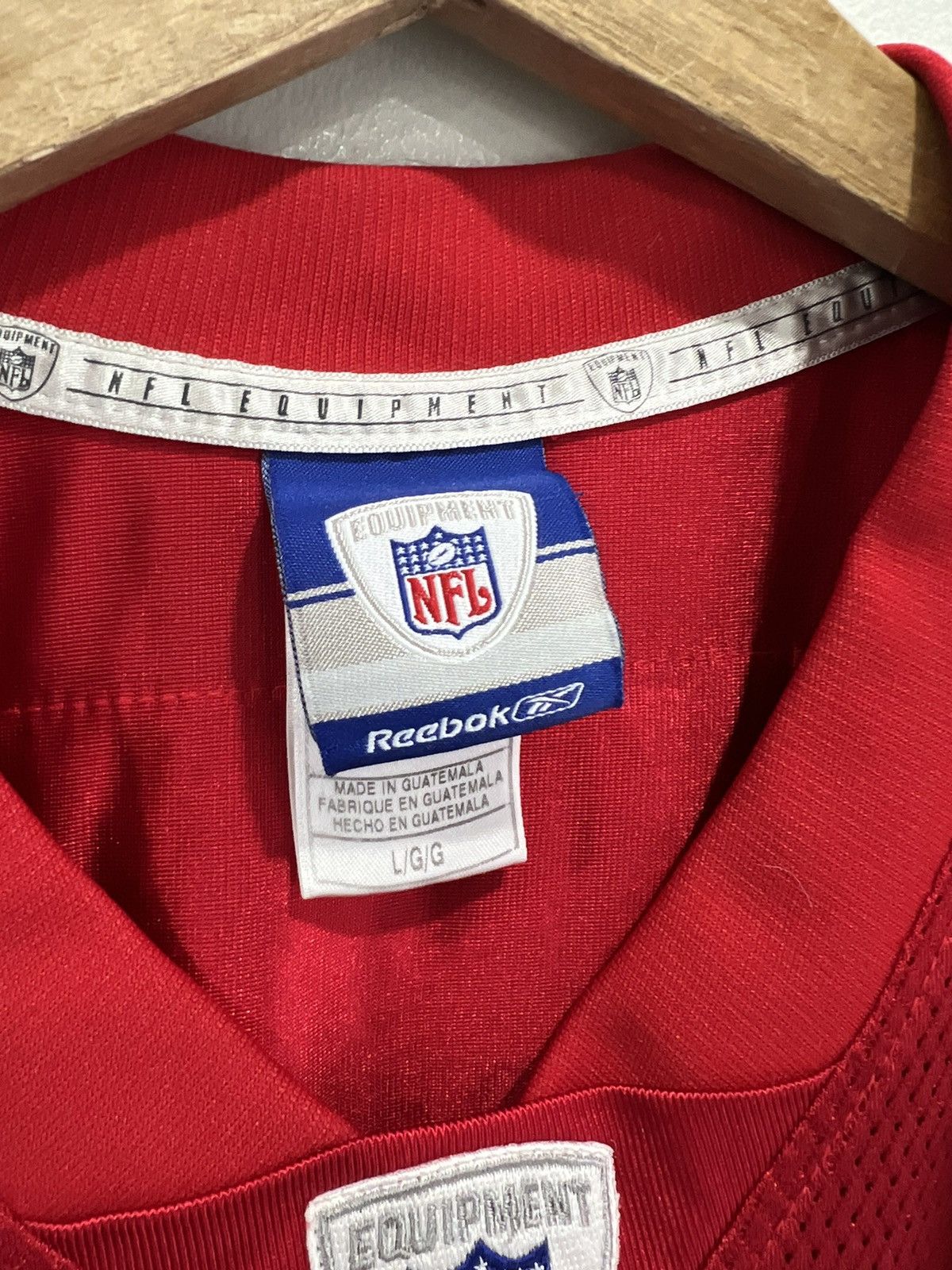 Reebok Reebok Kansas Chiefs L Johnson Football Jersey nfl Size US L / EU 52-54 / 3 - 5 Thumbnail
