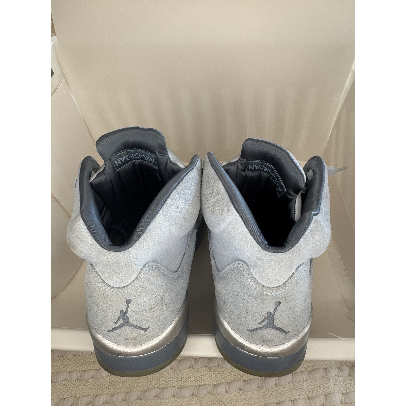 Jordan Brand Jordan 5 Retro Bluebird Shoes Nike Sneakers Size US 11 / IT 41 - 5 Thumbnail
