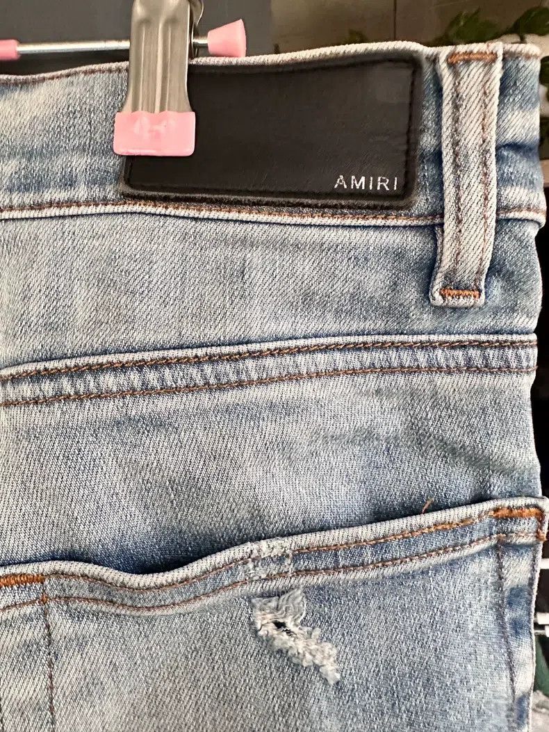 Amiri Amiri Ripped high-street denim pants Size US 32 / EU 48 - 6 Thumbnail