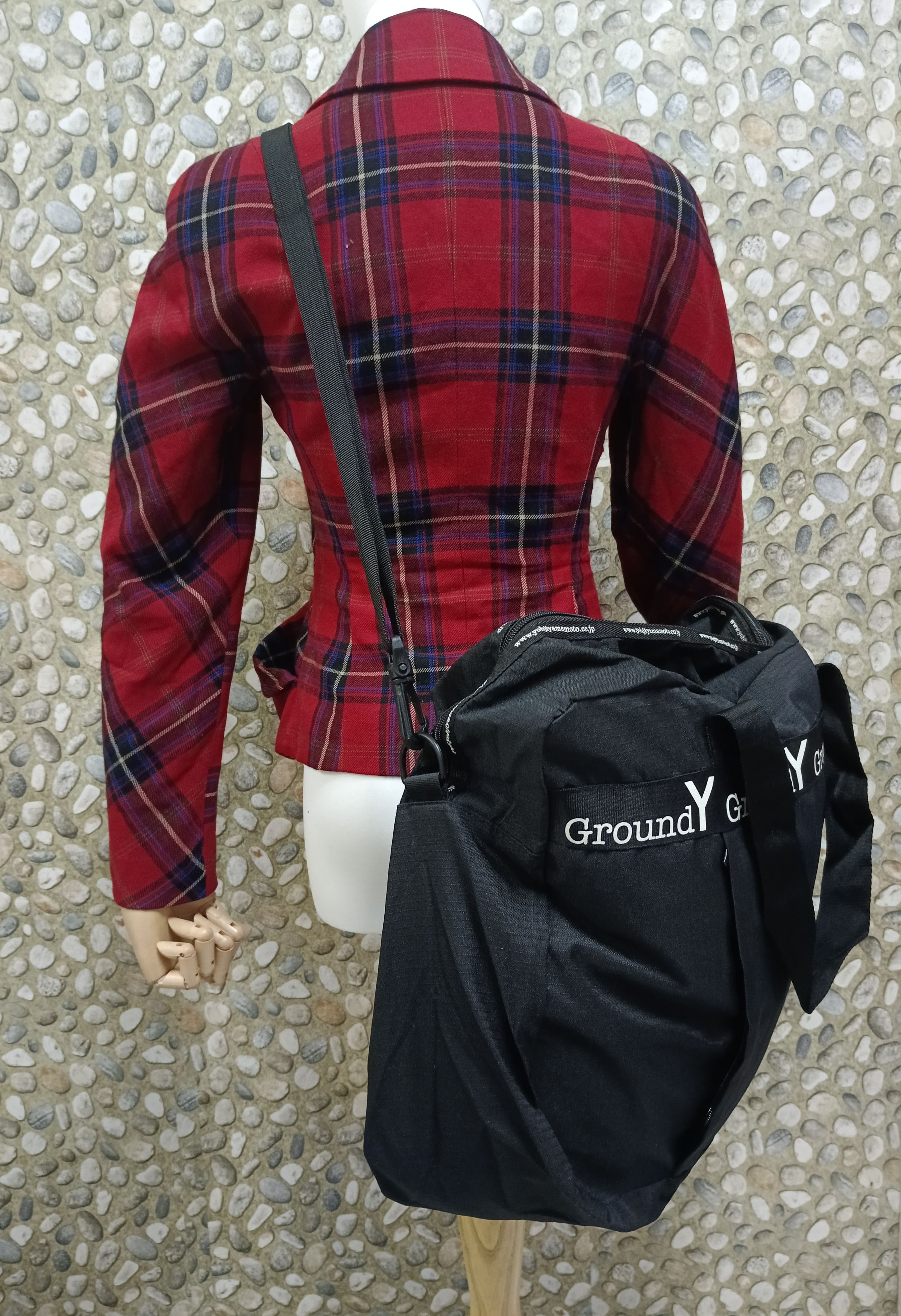 Ground Y YOHJI YAMAMOTO BLACK GROUND Y 2WAY Size ONE SIZE - 3 Thumbnail