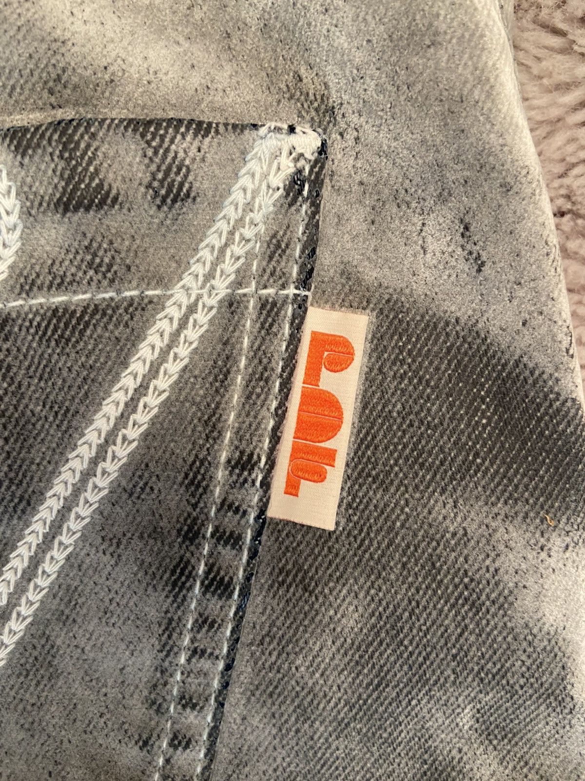 PDF PDF Channel Fat Angelo flock pant Size US 31 - 12 Thumbnail