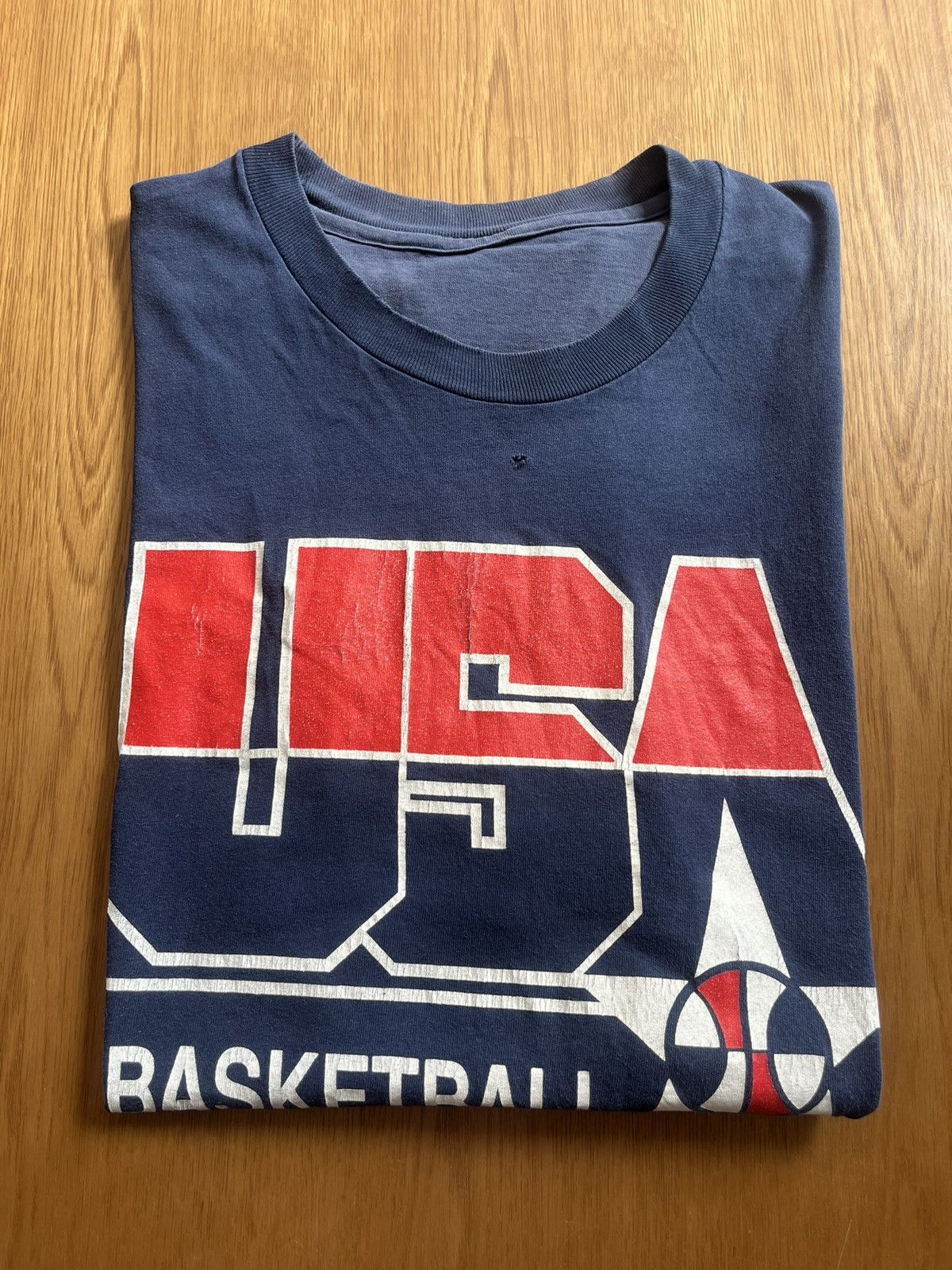 USA Olympics Vintage USA Basketball Team LOGO7 90’s Tshirt Size US XL / EU 56 / 4 - 1 Thumbnail