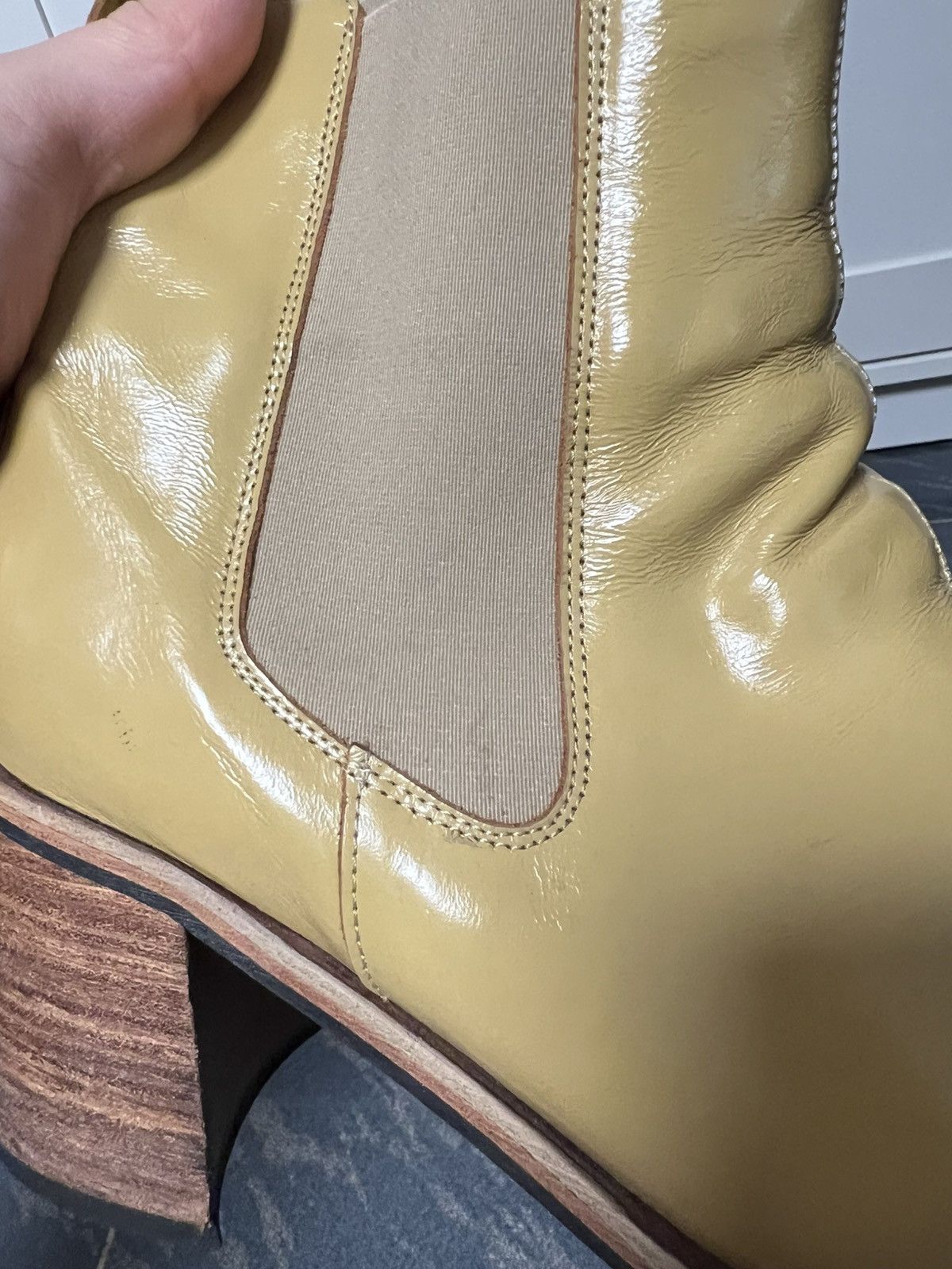 Our Legacy Our Legacy high heel boots with square toes Size US 13 / EU 46 - 6 Thumbnail