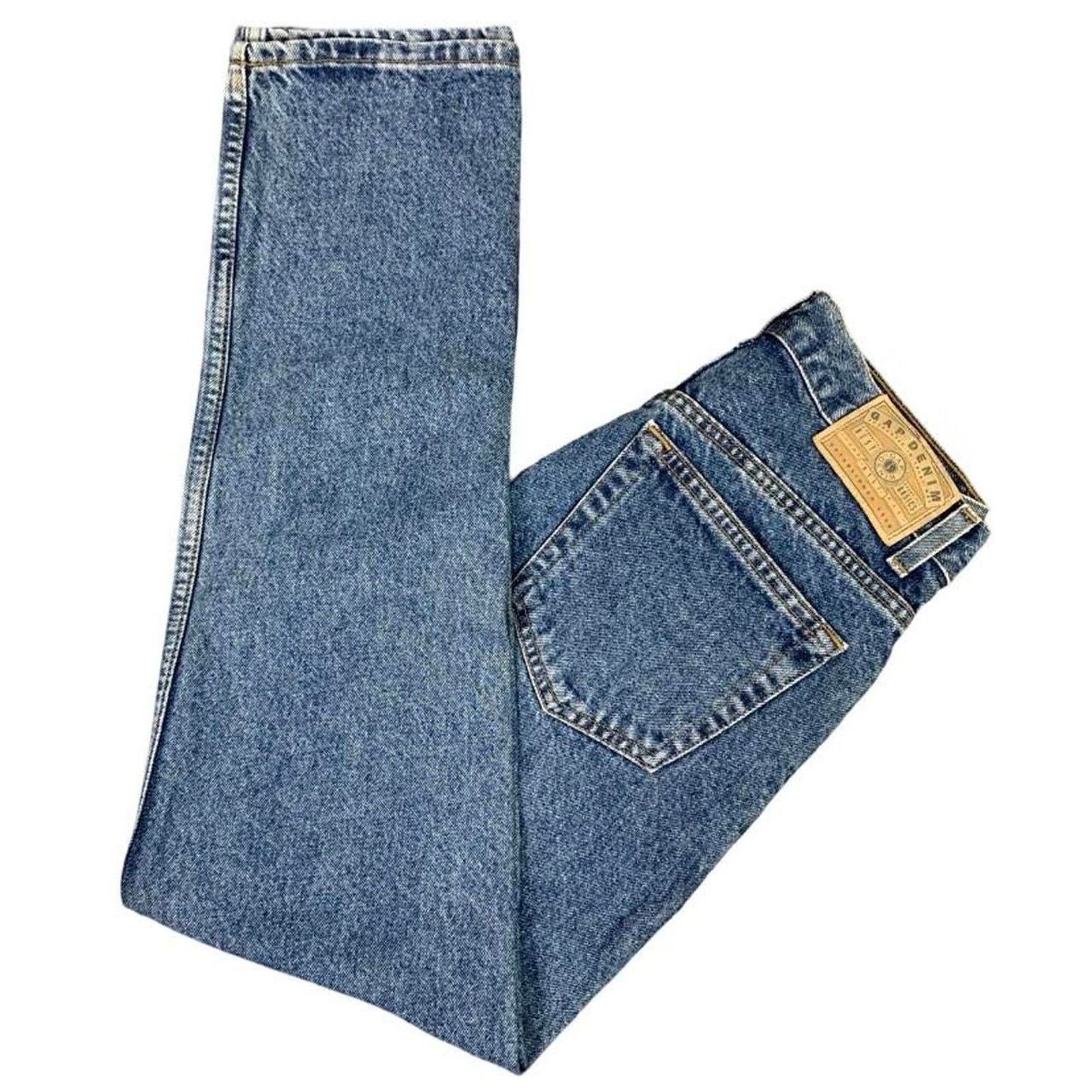 Gap × Vintage Vintage 90s GAP Slim Fit Blue Jeans Size 28" / US 6 / IT 42 - 1 Thumbnail